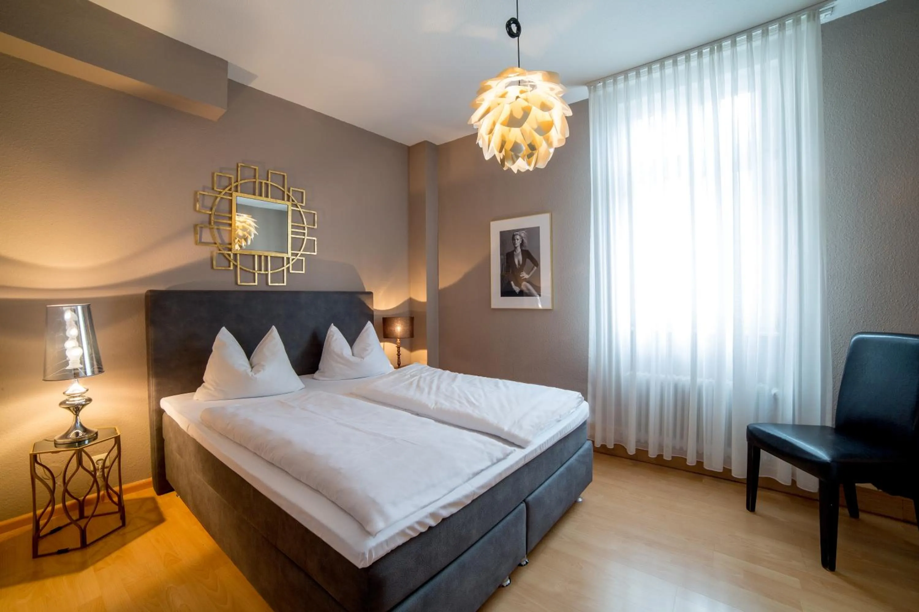 Bedroom, Bed in Gasthaus zum Adler