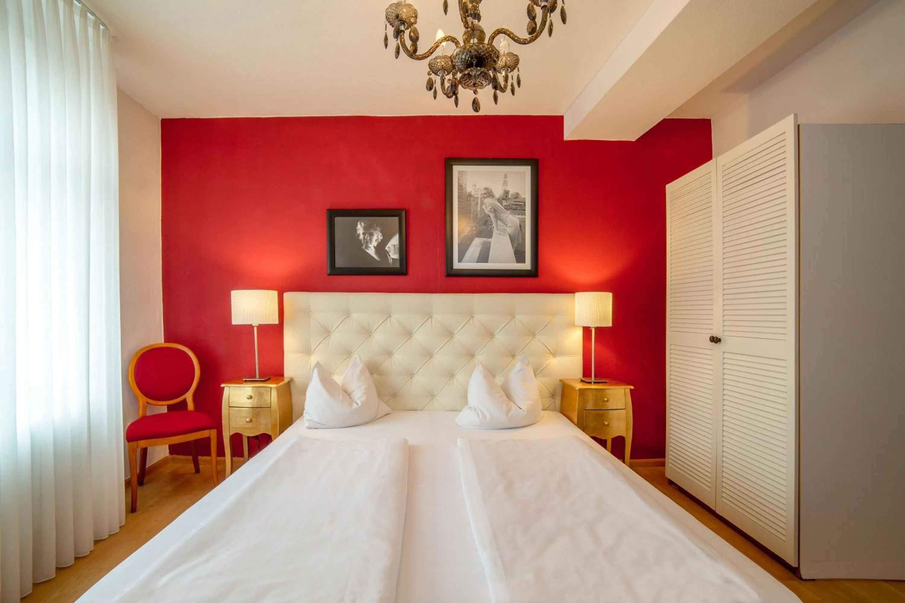Bedroom, Bed in Gasthaus zum Adler