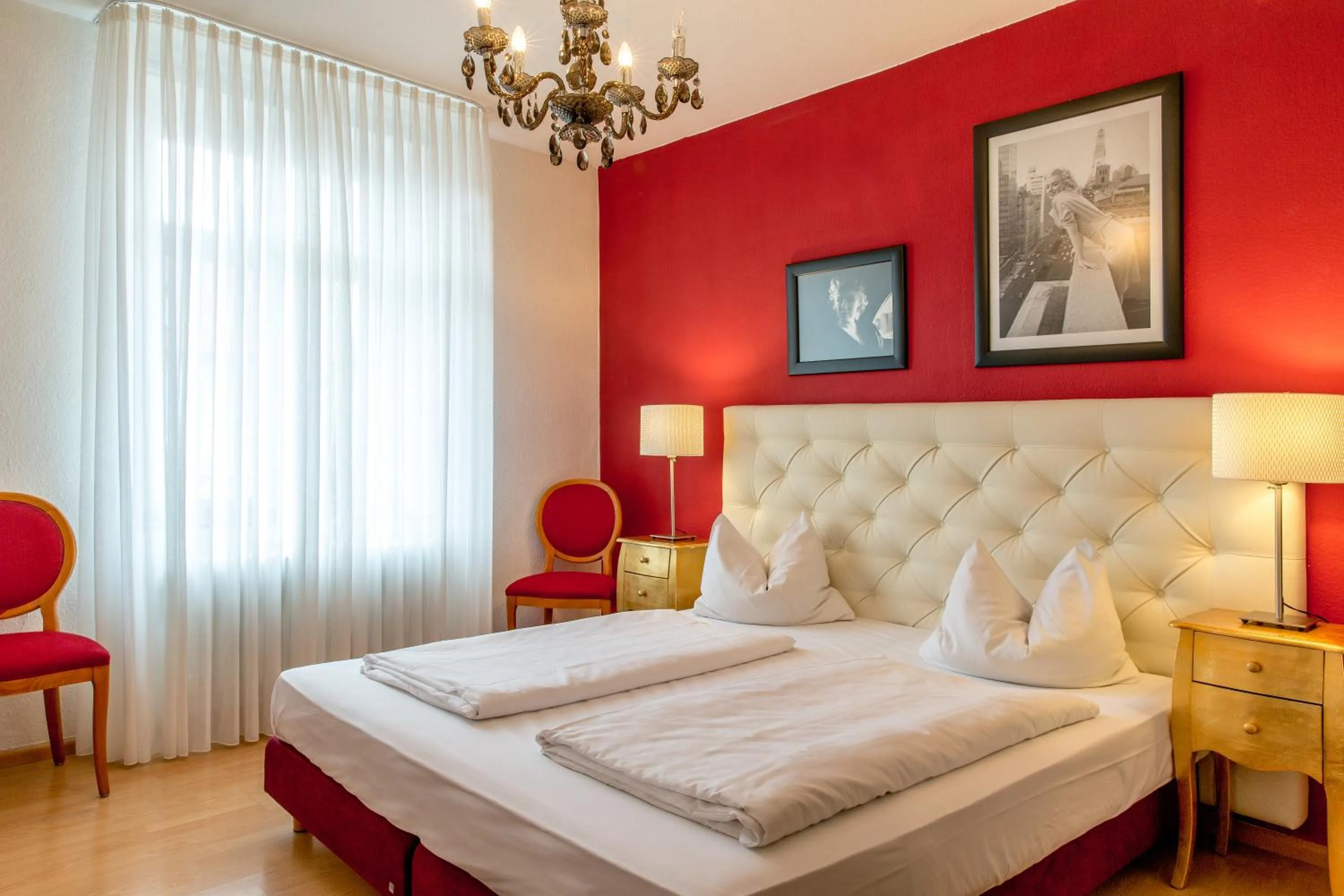 Bedroom, Bed in Gasthaus zum Adler