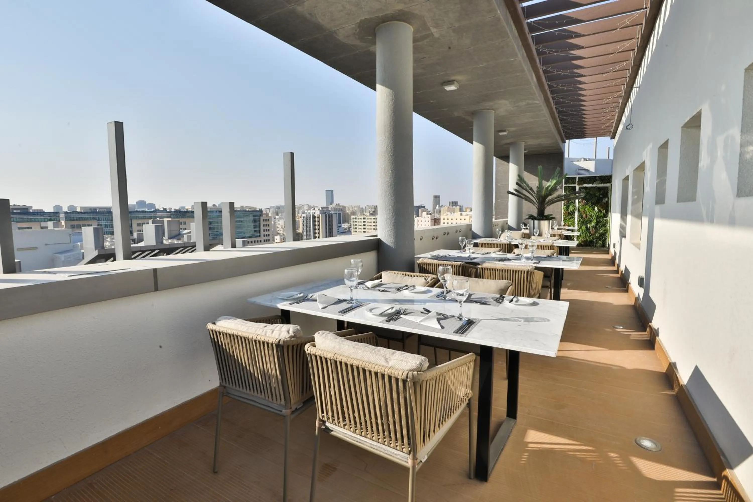 Seating area in Royal Mansoura Residence Hotel