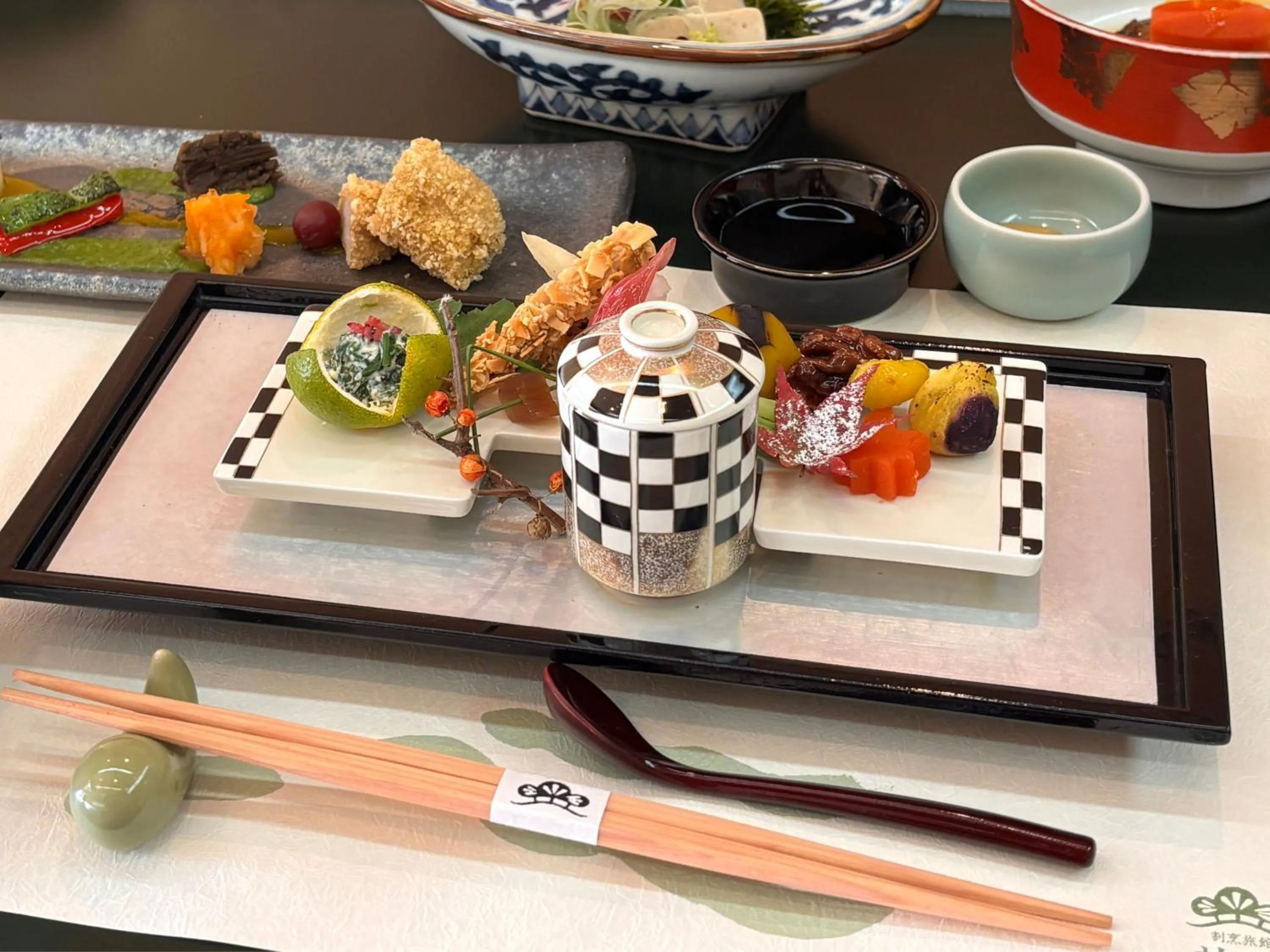 Dinner in Wakamatsu Hot Spring Resort