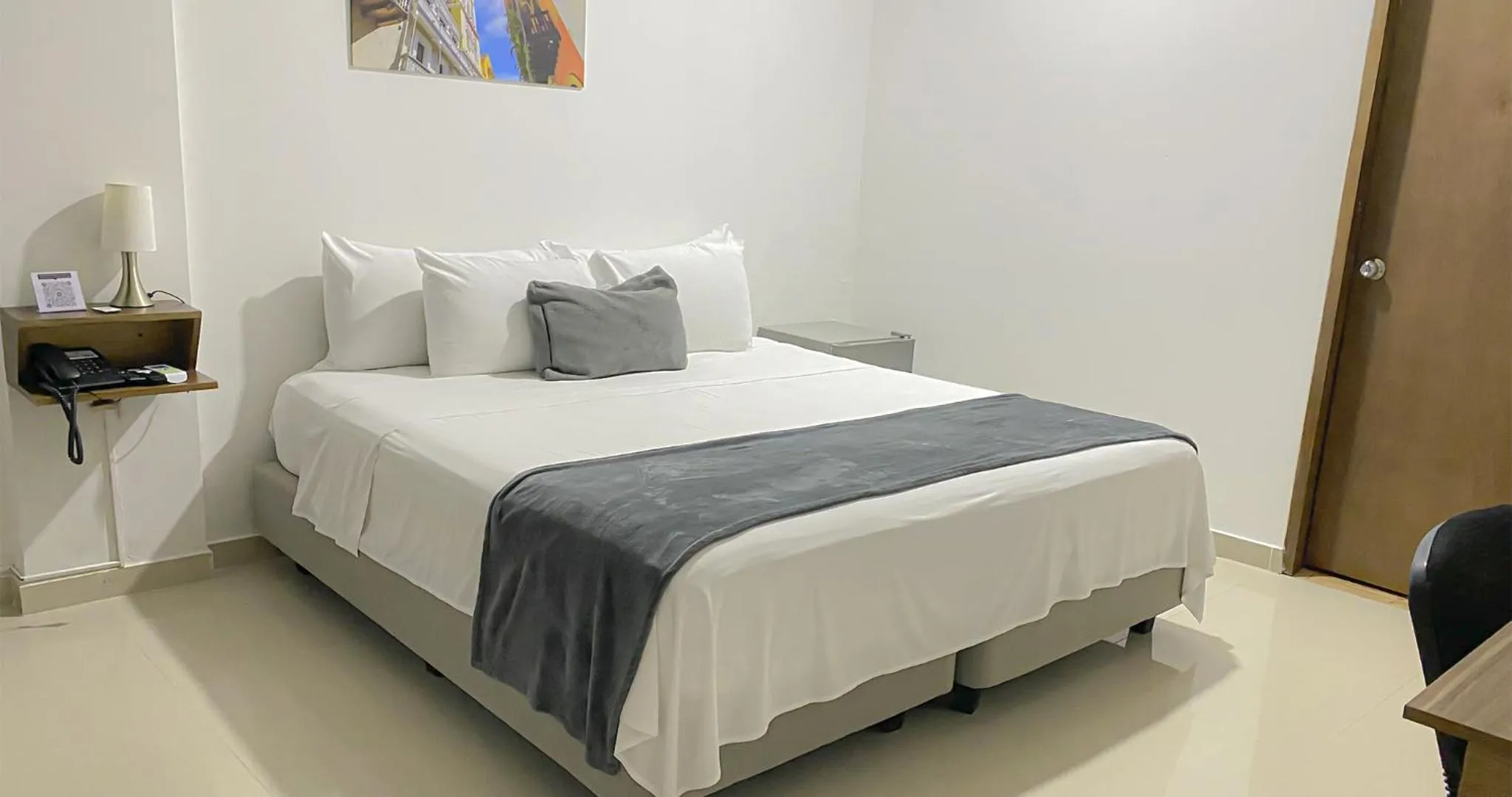 Bed in Hotel El Marqués De Manga