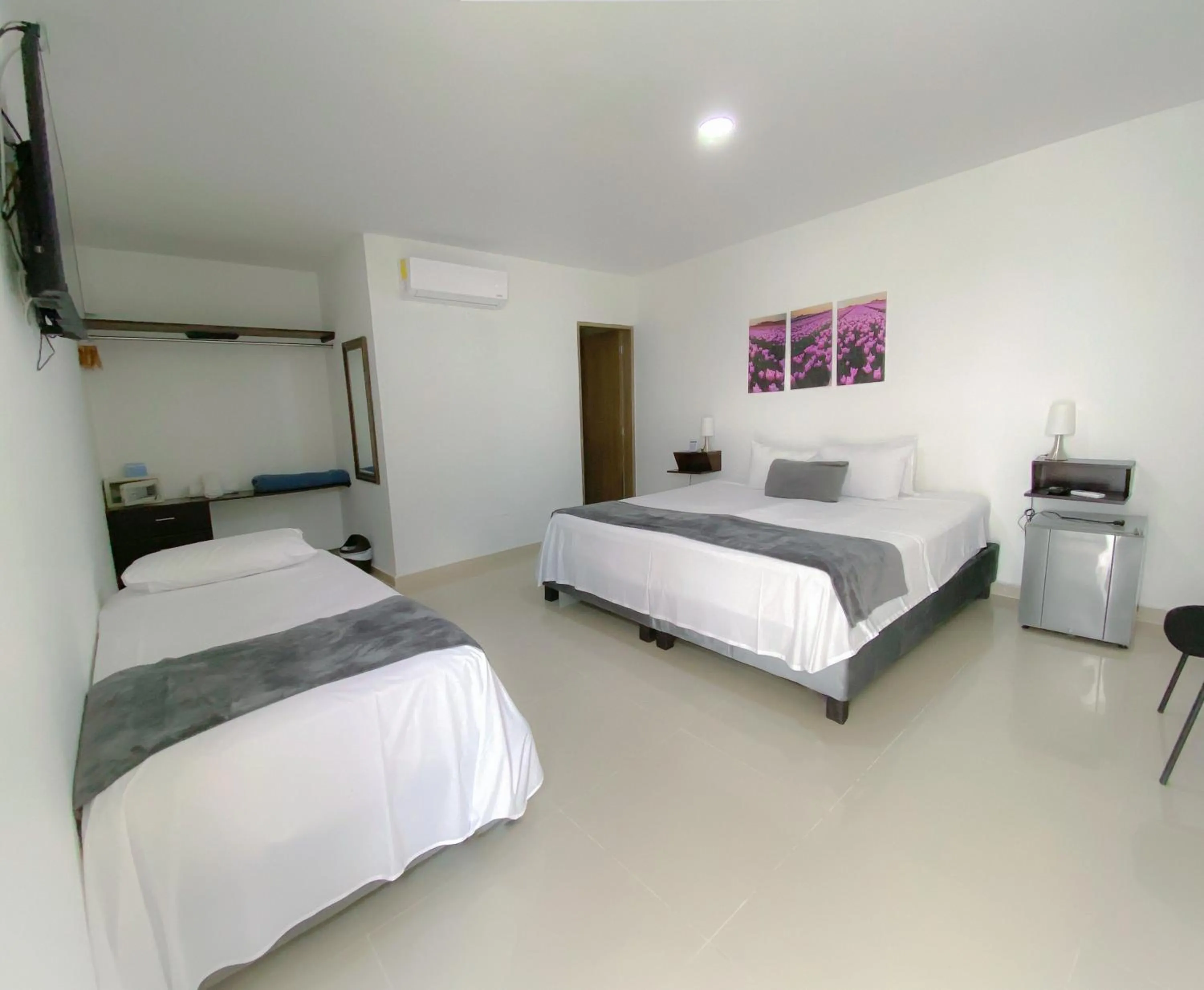 Bed in Hotel El Marqués De Manga