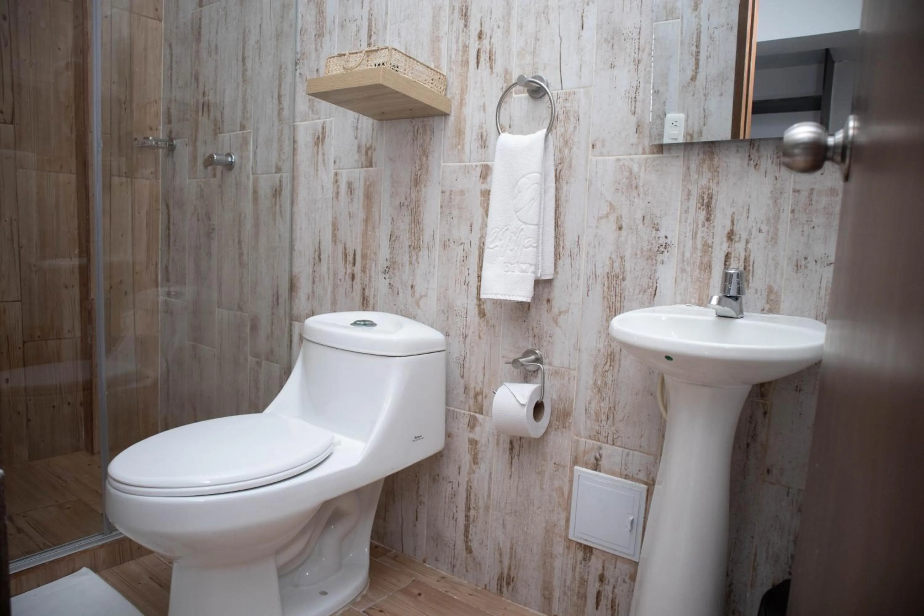 Shower in Hotel El Marqués De Manga