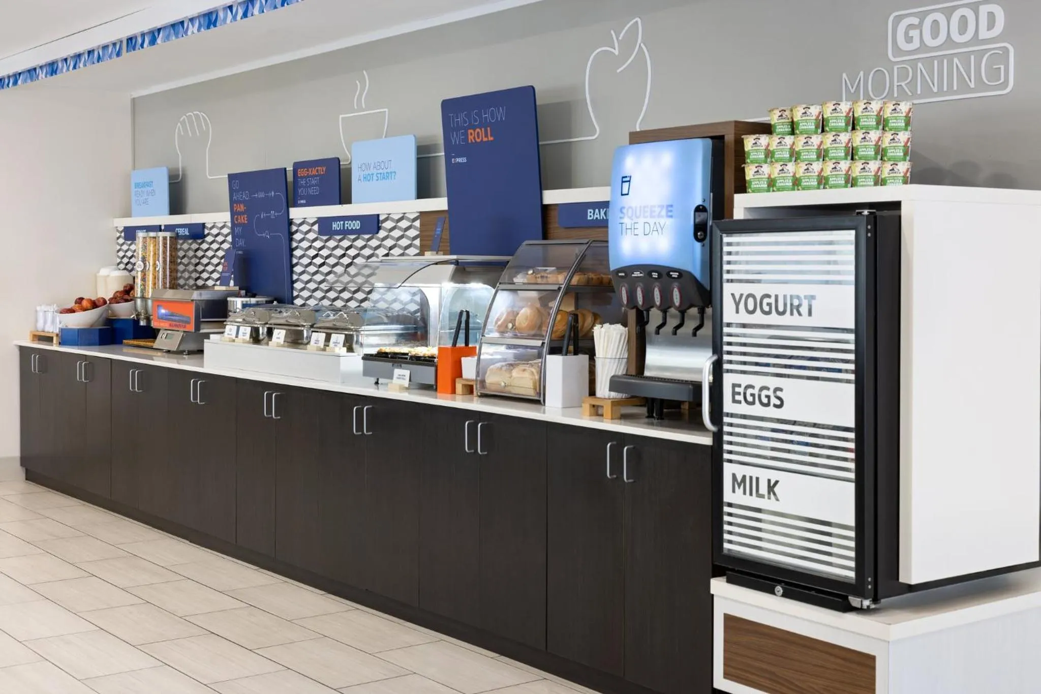 Breakfast in Holiday Inn Express Augusta Downtown by IHG