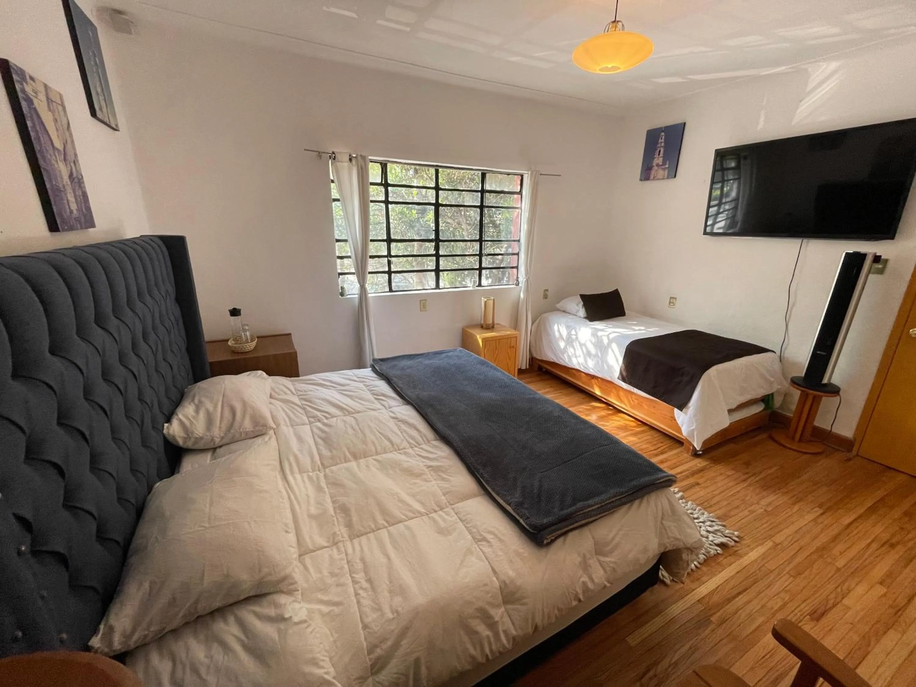 Photo of the whole room, Bed in Hostal Roma Condesa