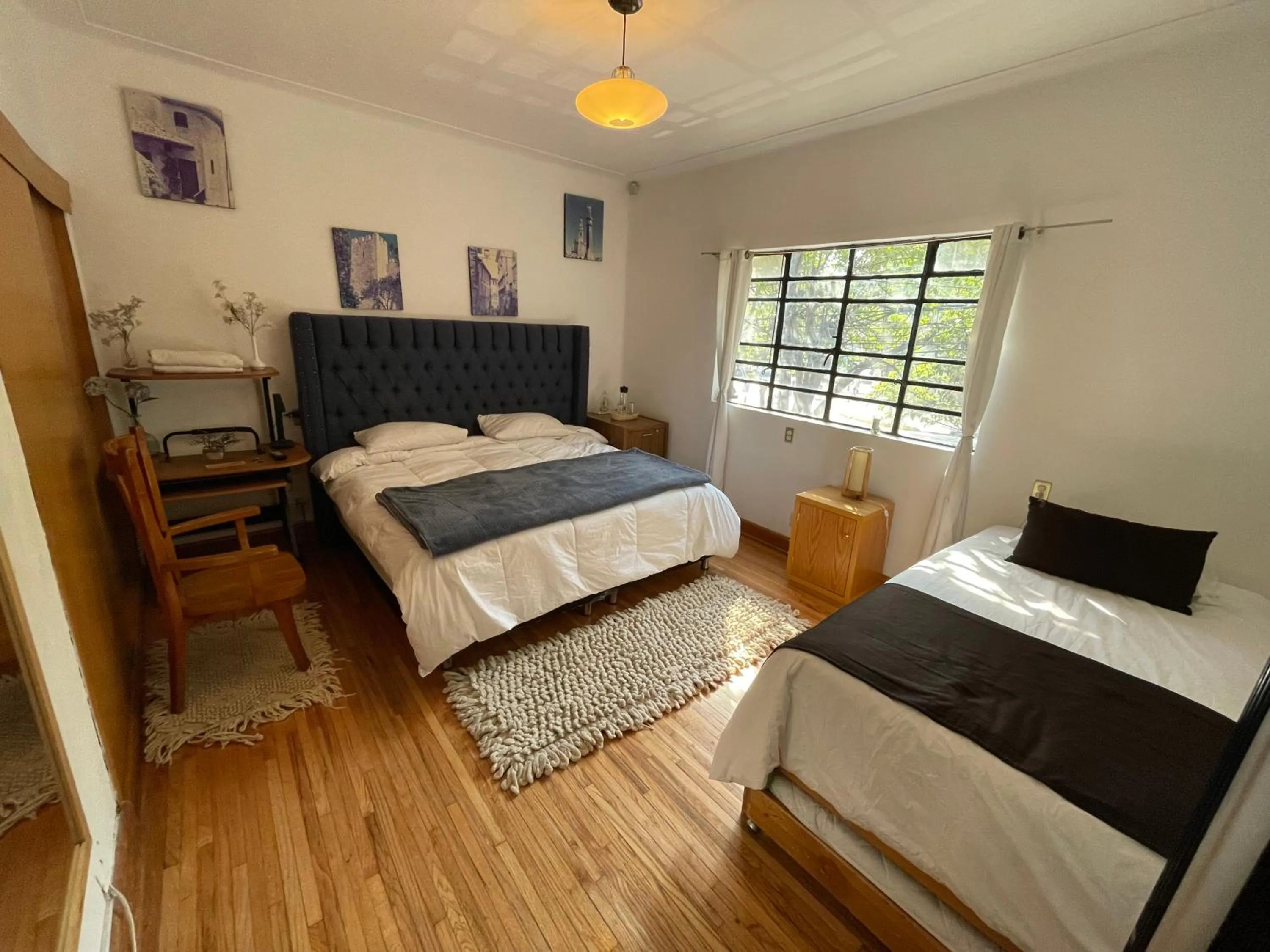 Photo of the whole room, Bed in Hostal Roma Condesa