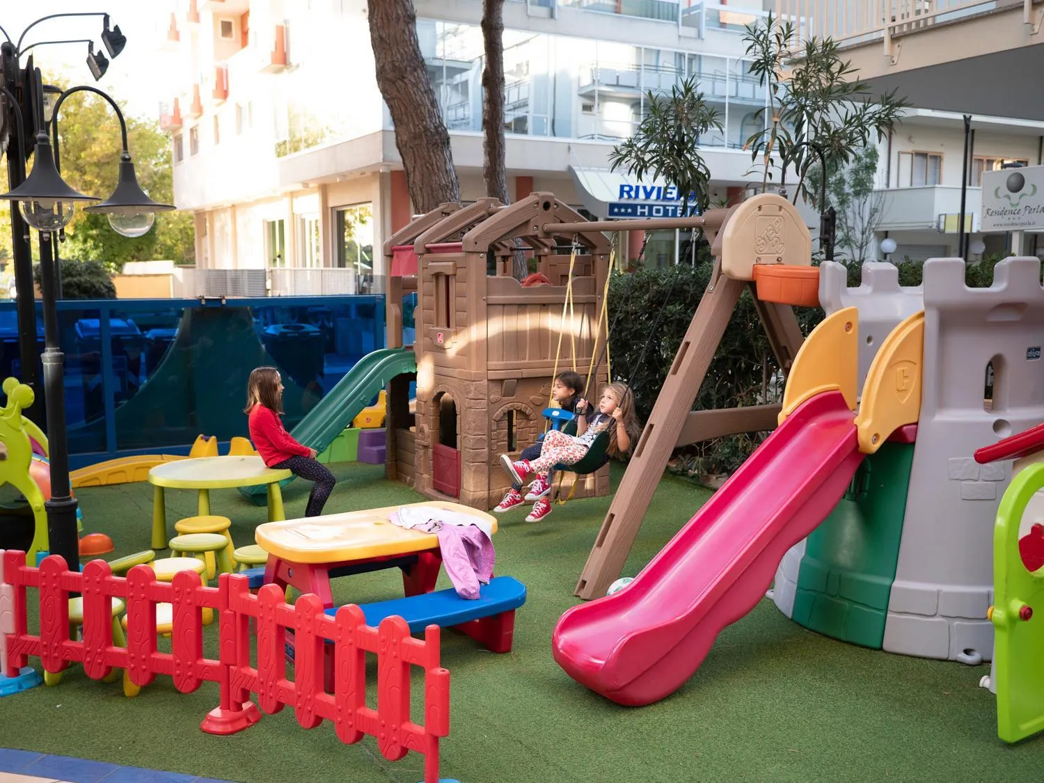 Children play ground in Hotel Vanni
