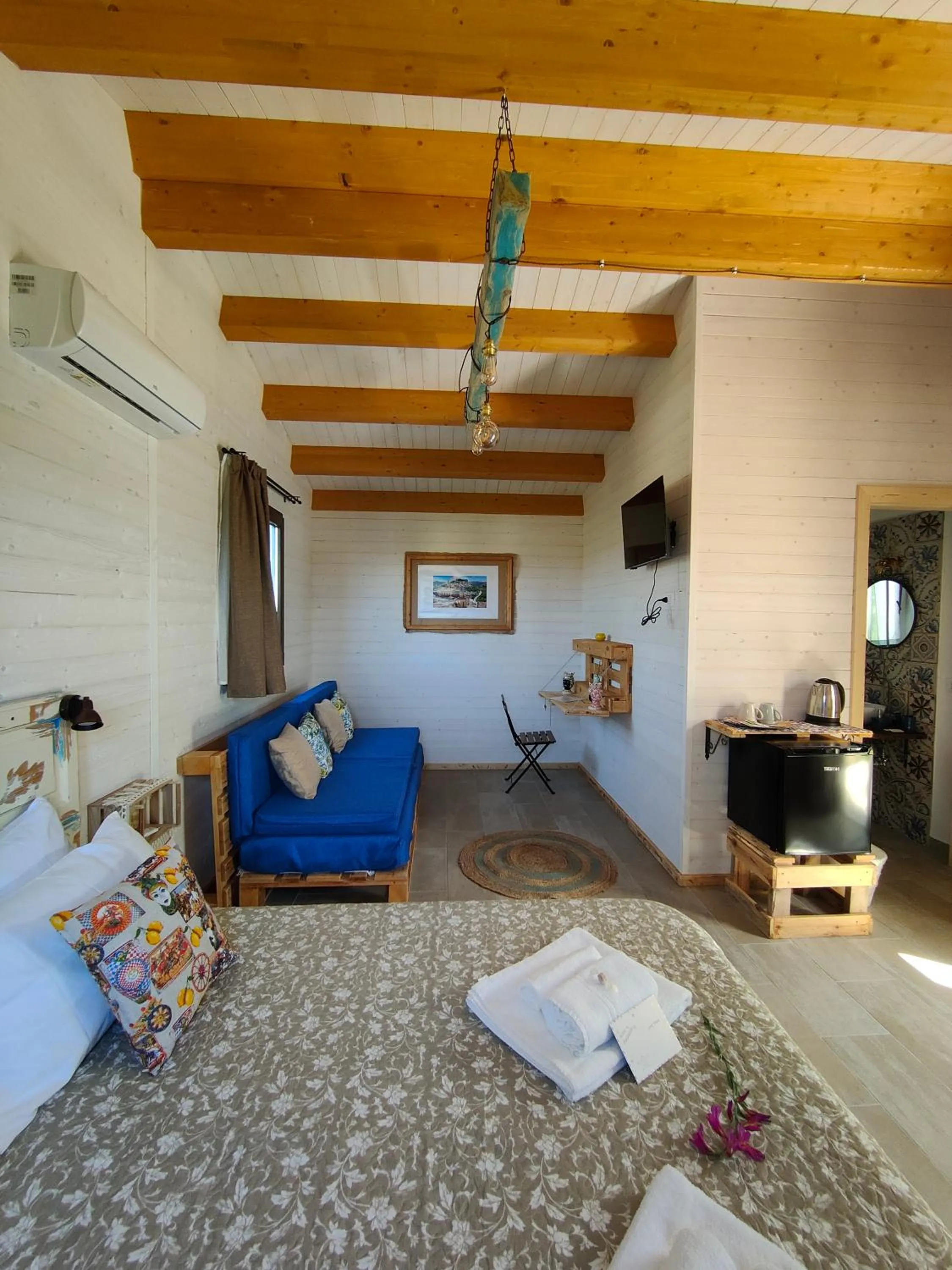 Photo of the whole room, Bed in AgriBarocco