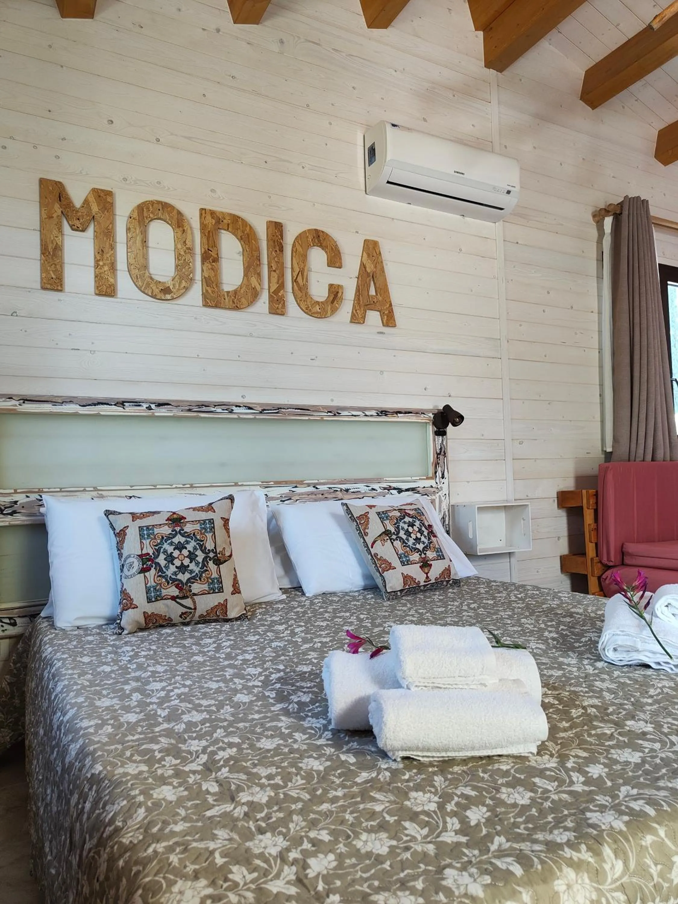 Bed in AgriBarocco