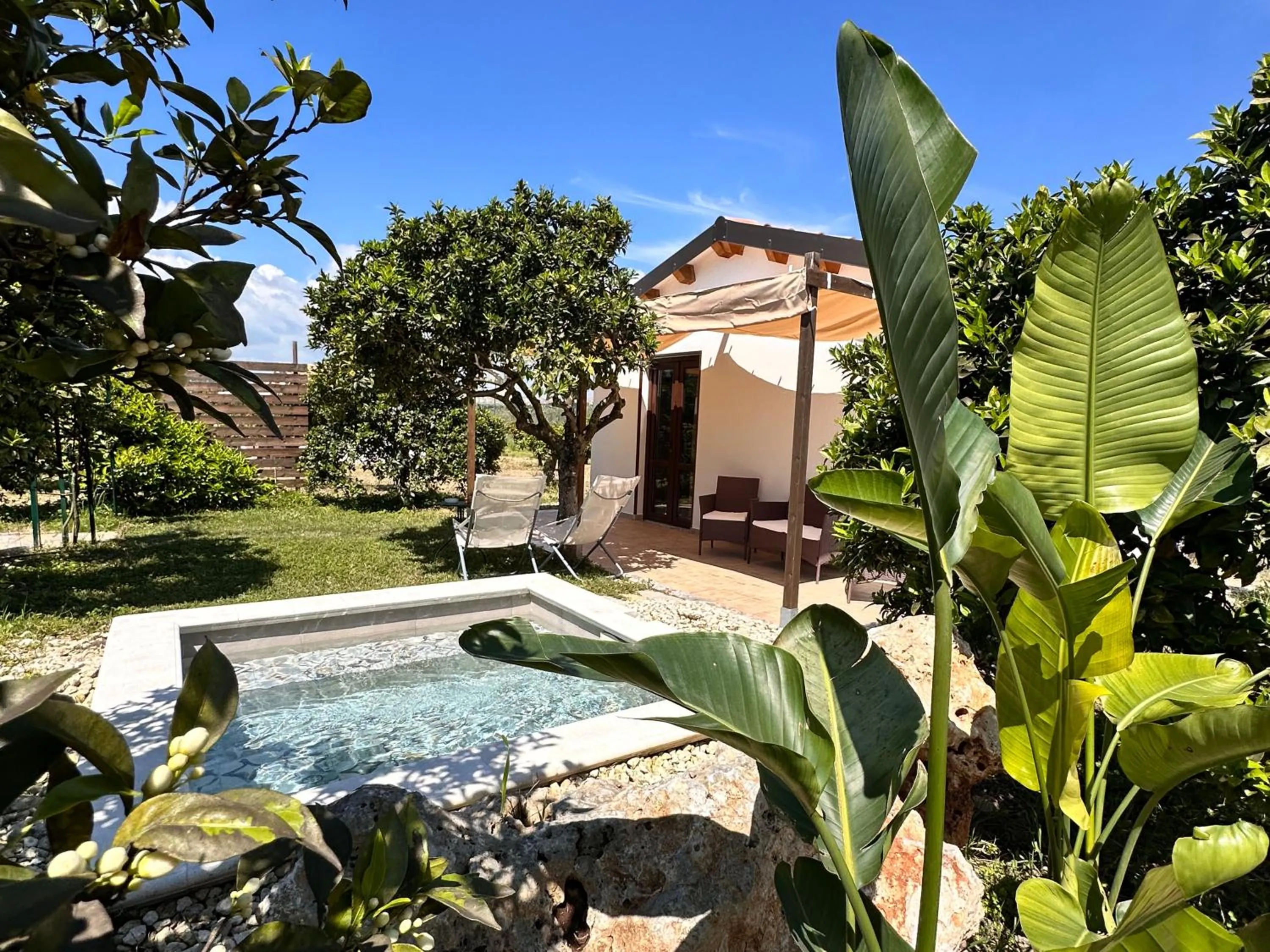 Swimming pool in AgriBarocco