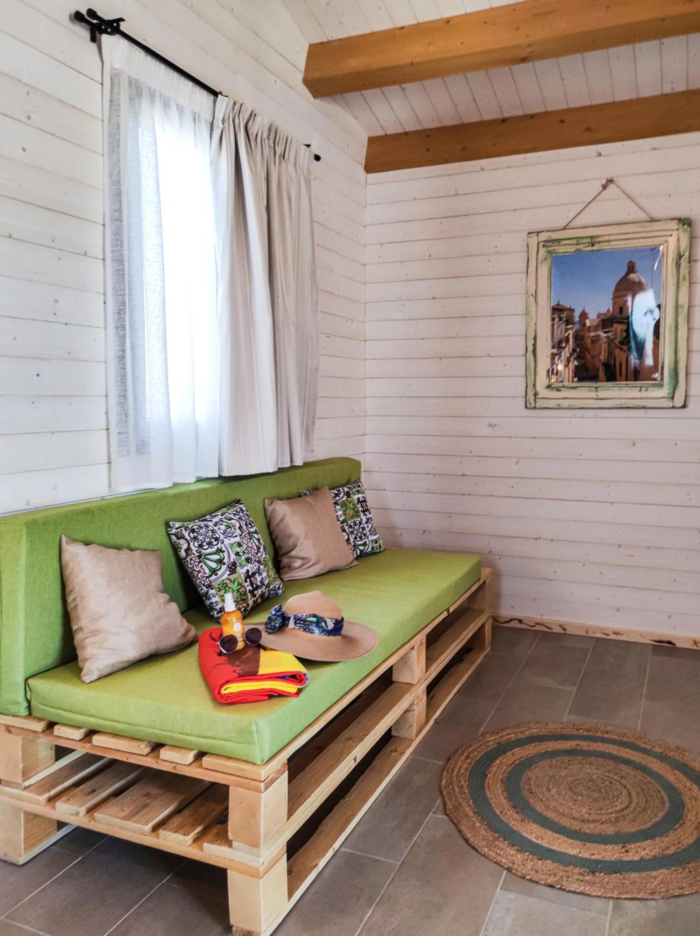 Seating area in AgriBarocco