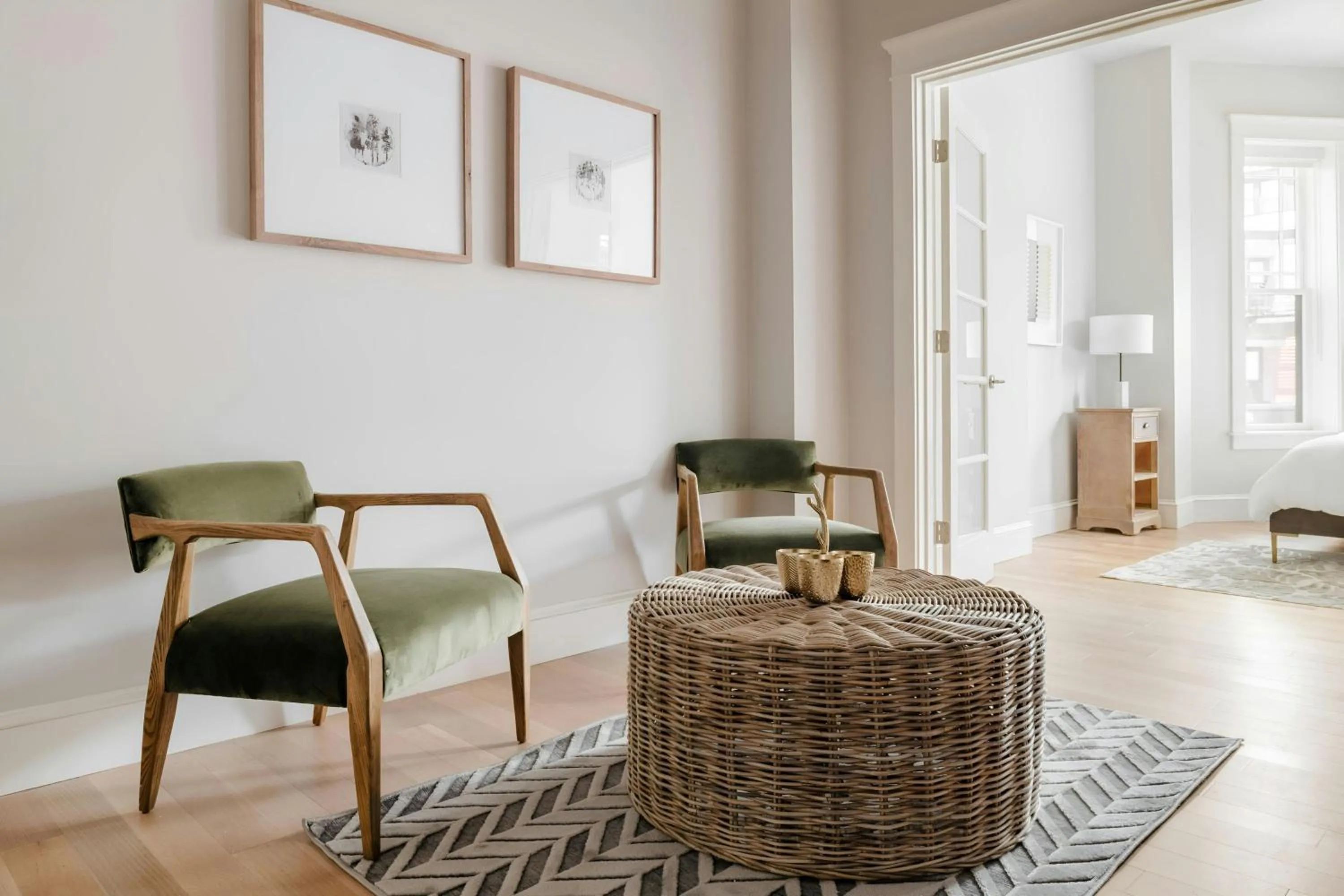 Living room in Sonder by Marriott Bonvoy The Magnolia Apartments Back Bay