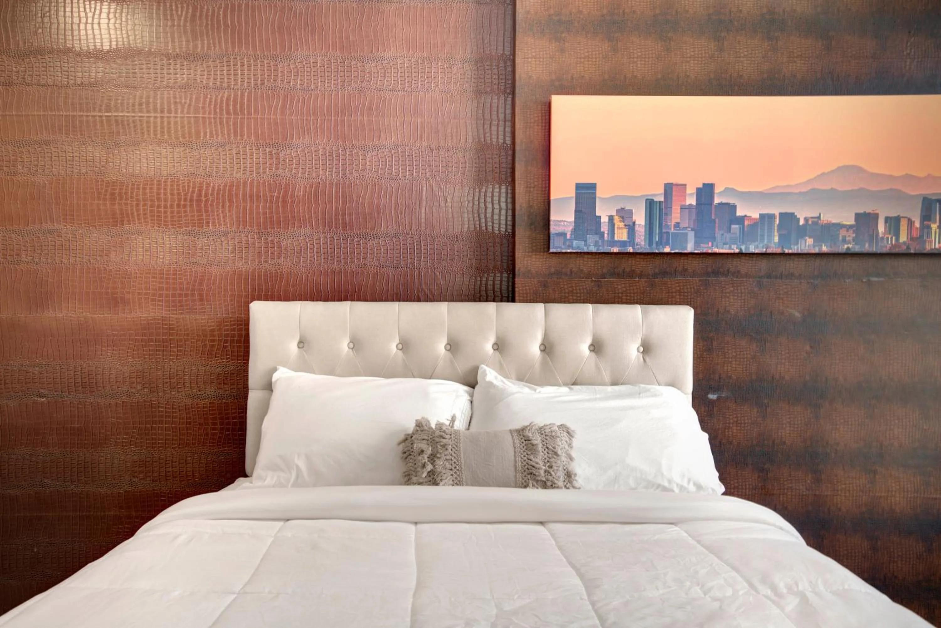 Bedroom, Bed in Good Hotels Downtown Denver