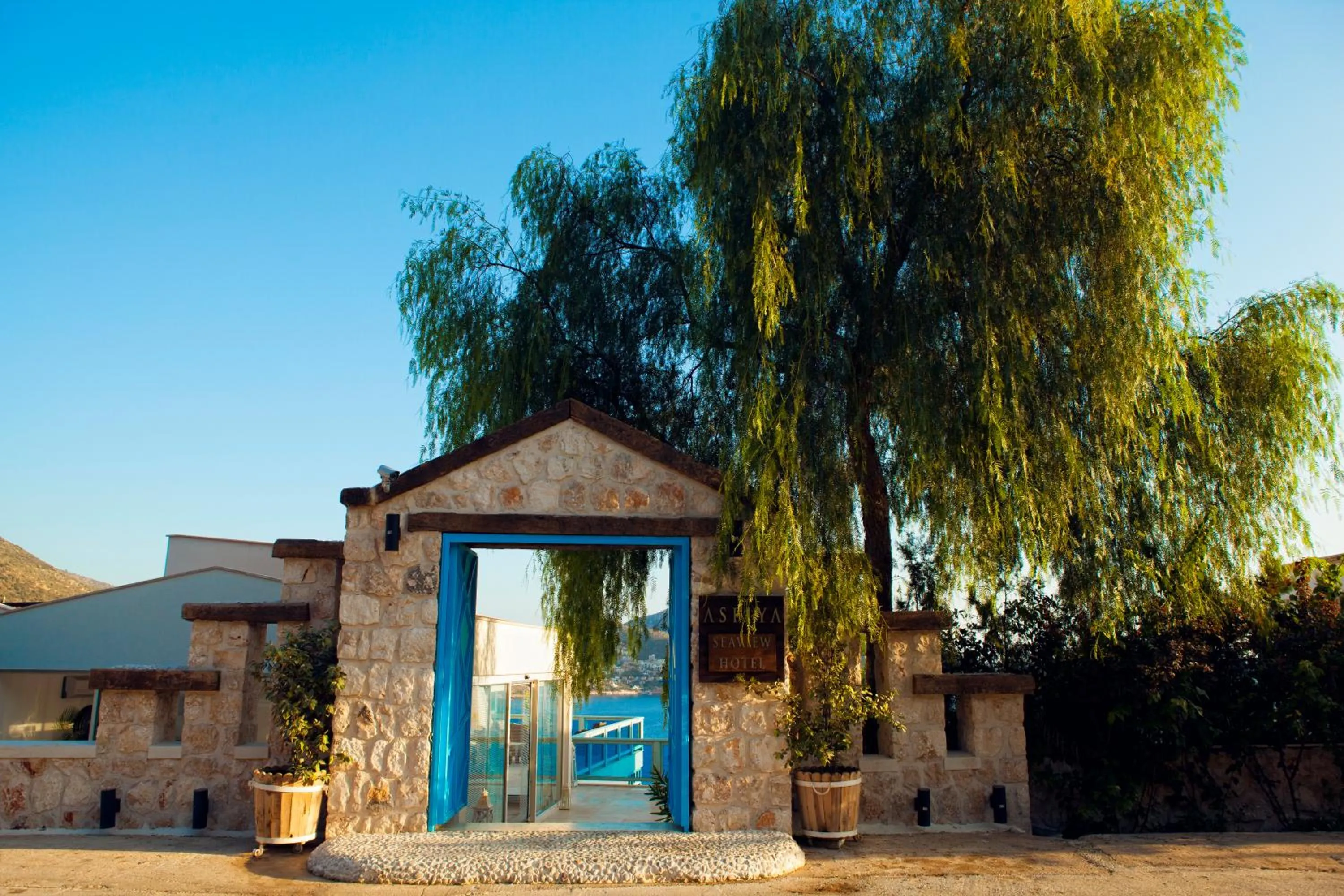 Facade/entrance in Asfiya Sea View Hotel