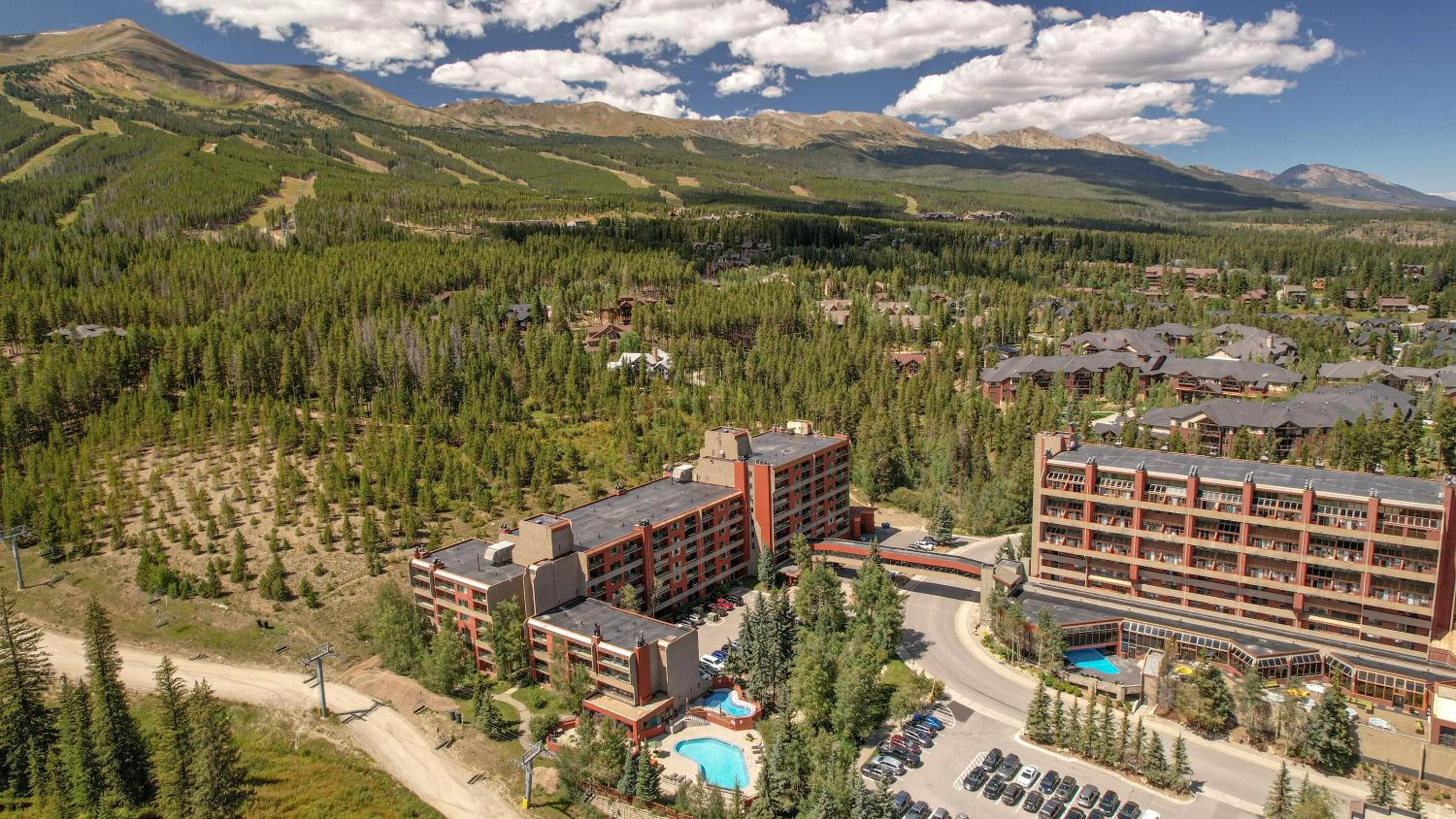 Bird's-eye View in Beaver Run Resort 4228