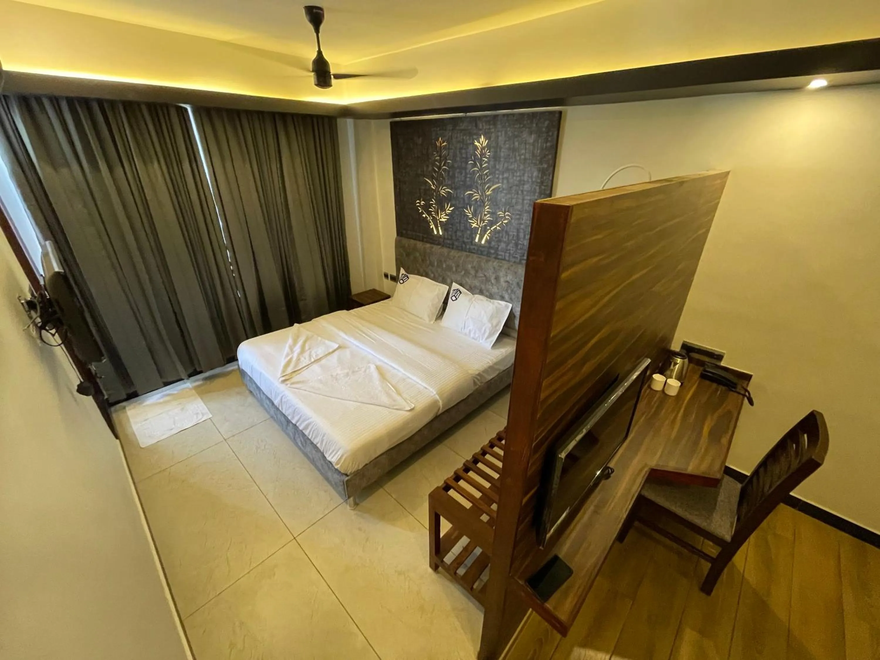 Bed in MMD Grande A Boutique Hotel