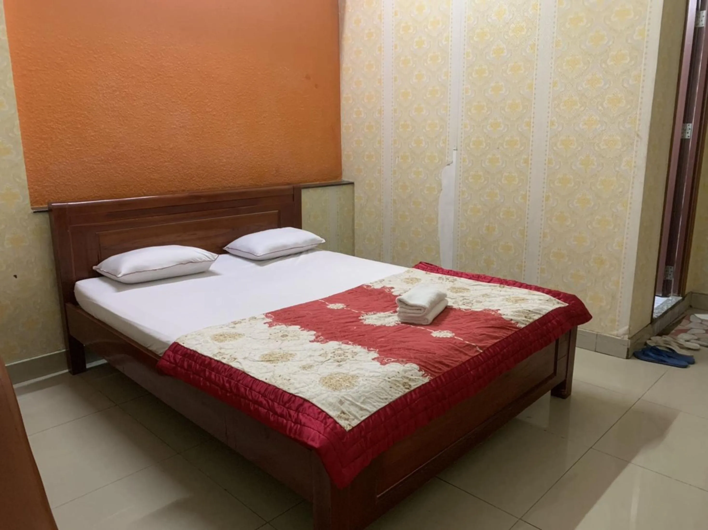 Bed in Gia Bao Hotel