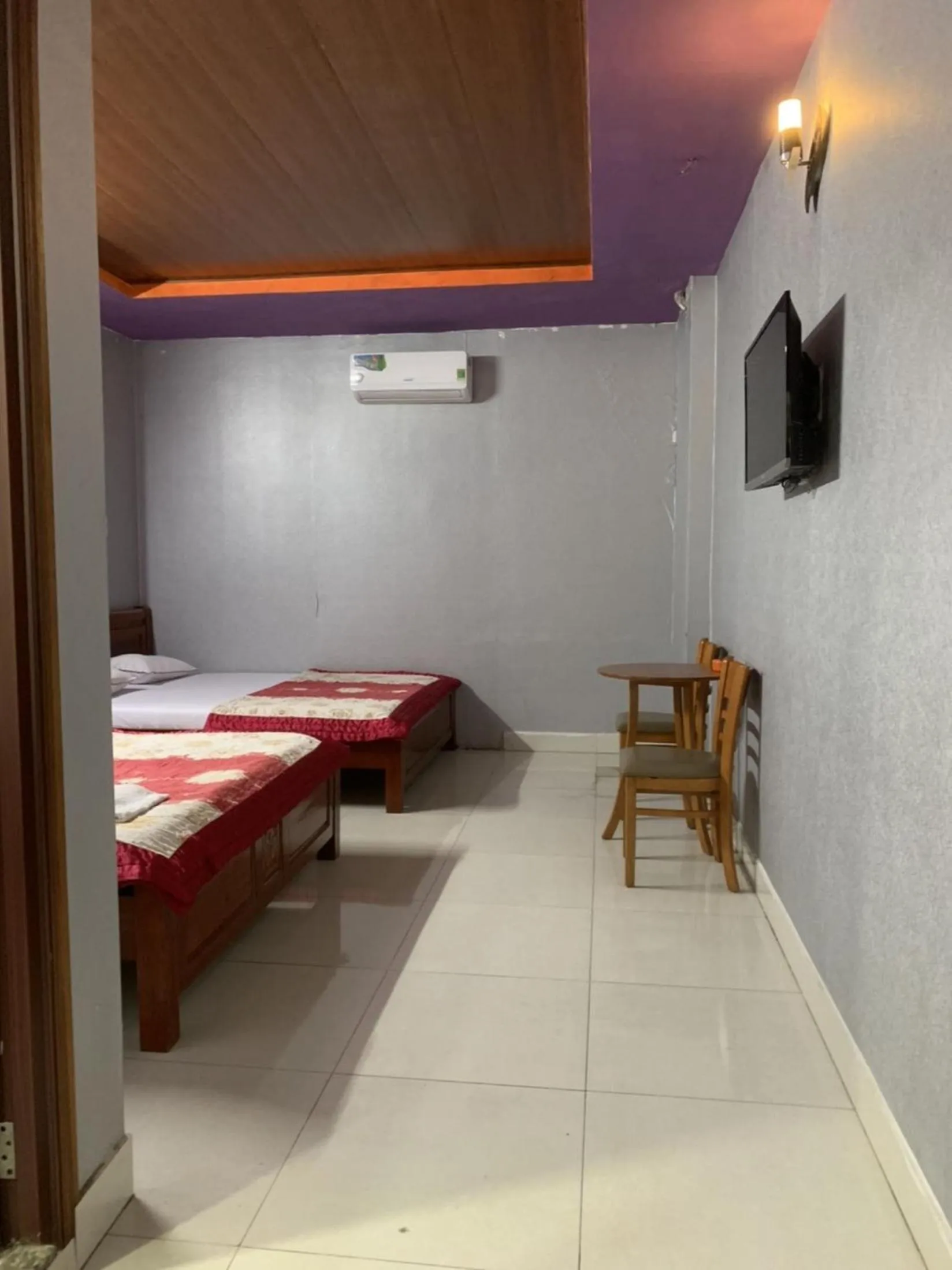 Bed in Gia Bao Hotel