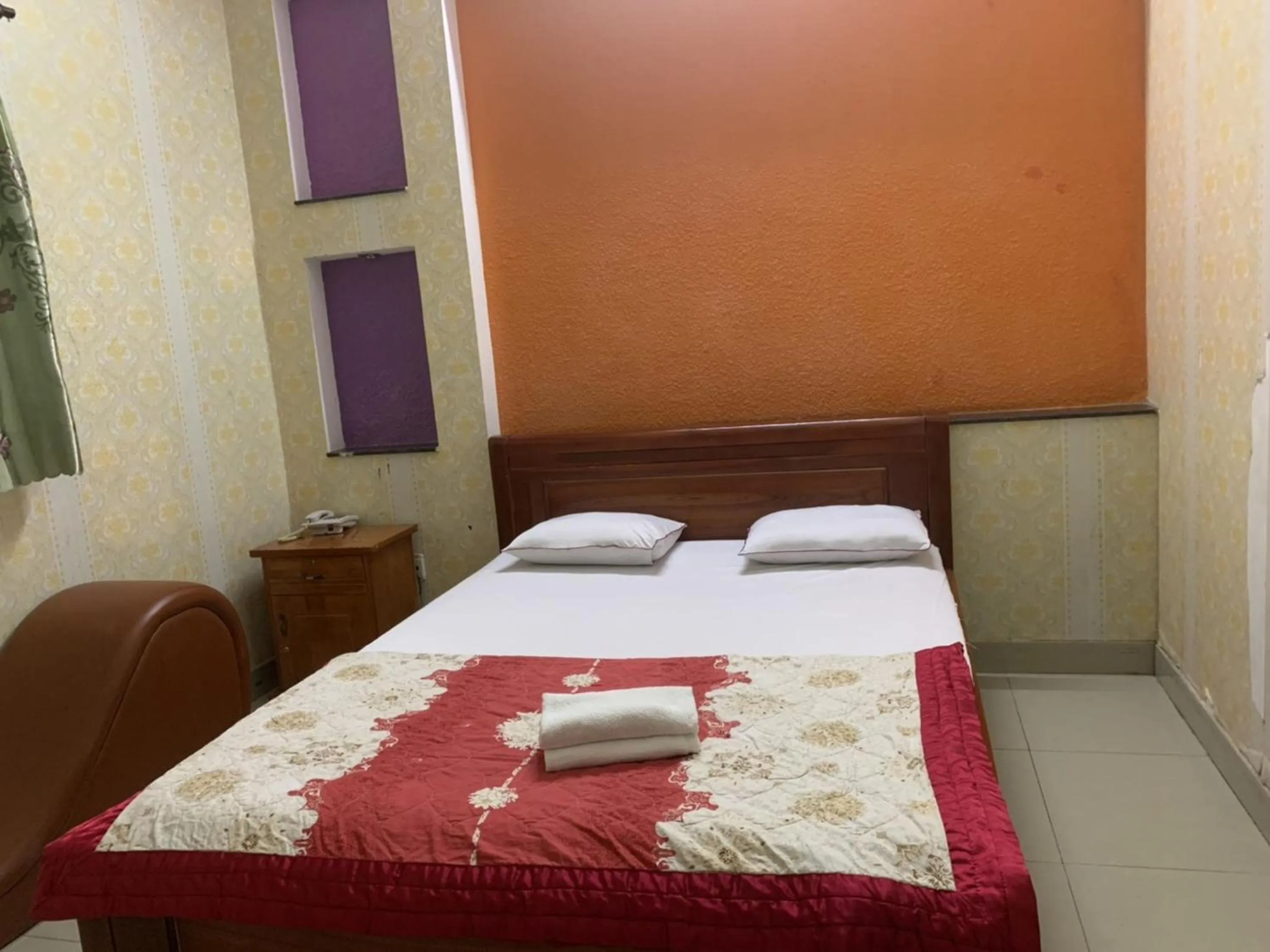 Bed in Gia Bao Hotel