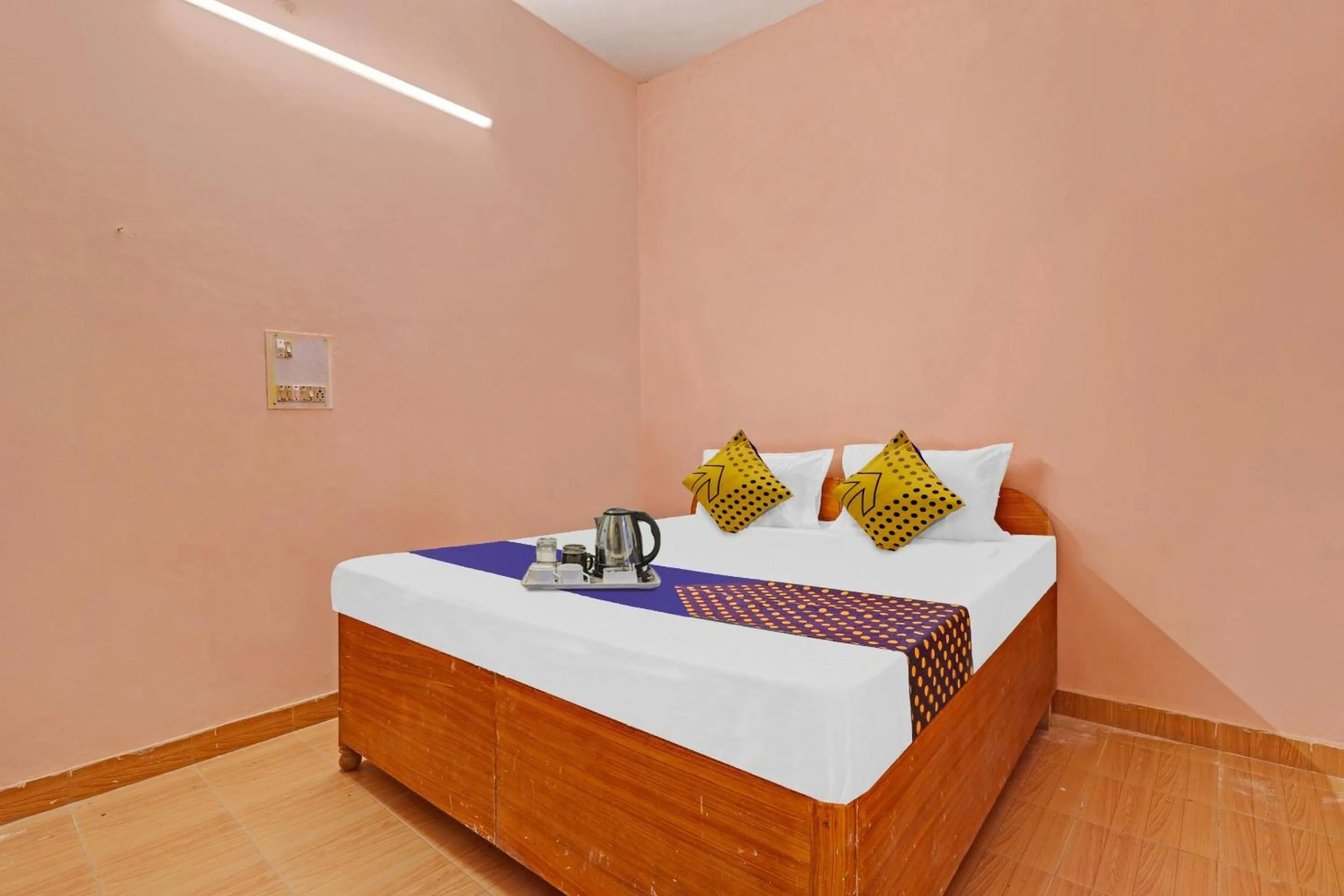 Bedroom, Bed in SPOT ON Ganpati Home Stays