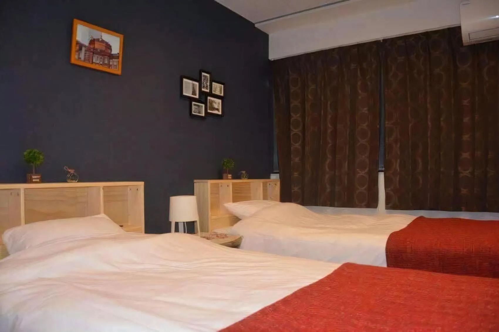 Bedroom, Bed in AN HOTEL