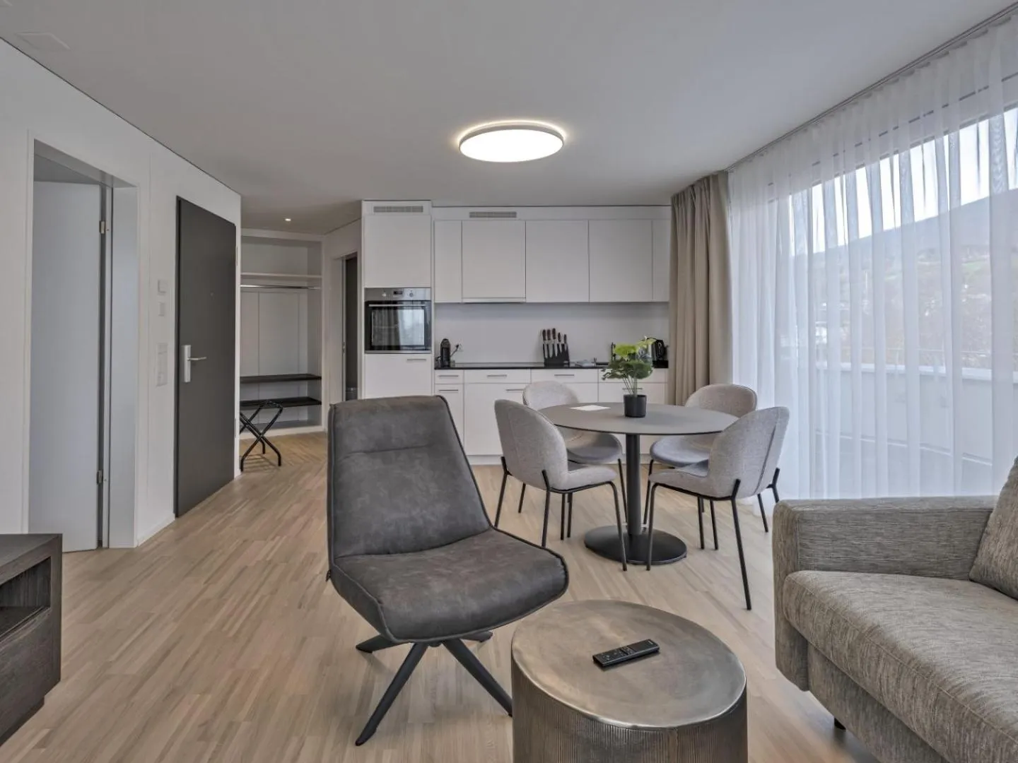 Living room in MOOI Apartments Grenchen