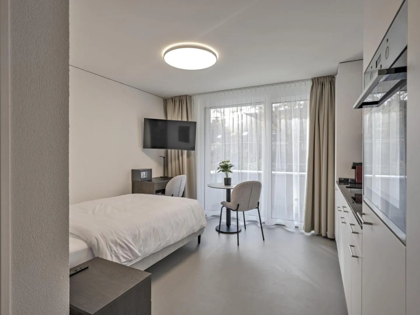 Bedroom, Bed in MOOI Apartments Grenchen