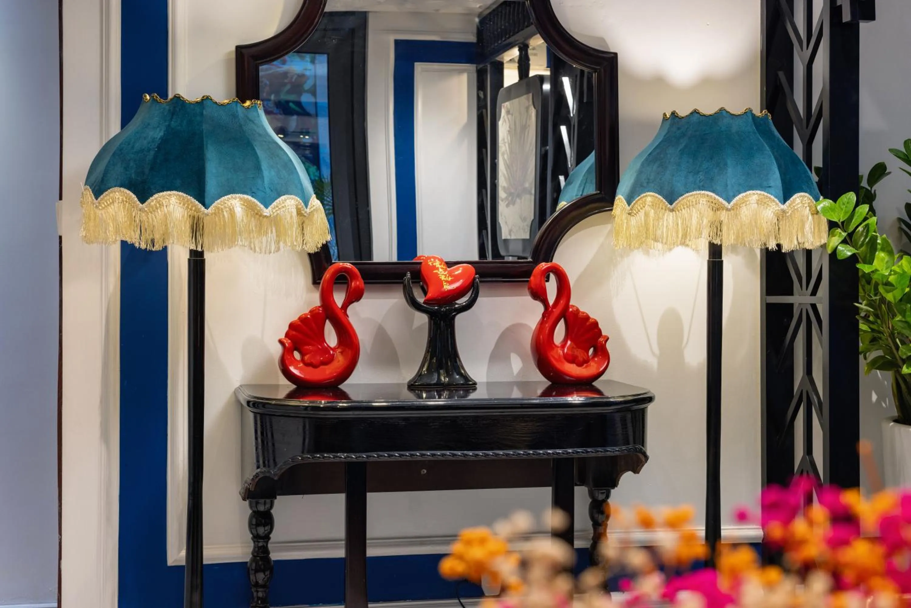 Decorative detail in Hanoi Calista Hotel & Spa