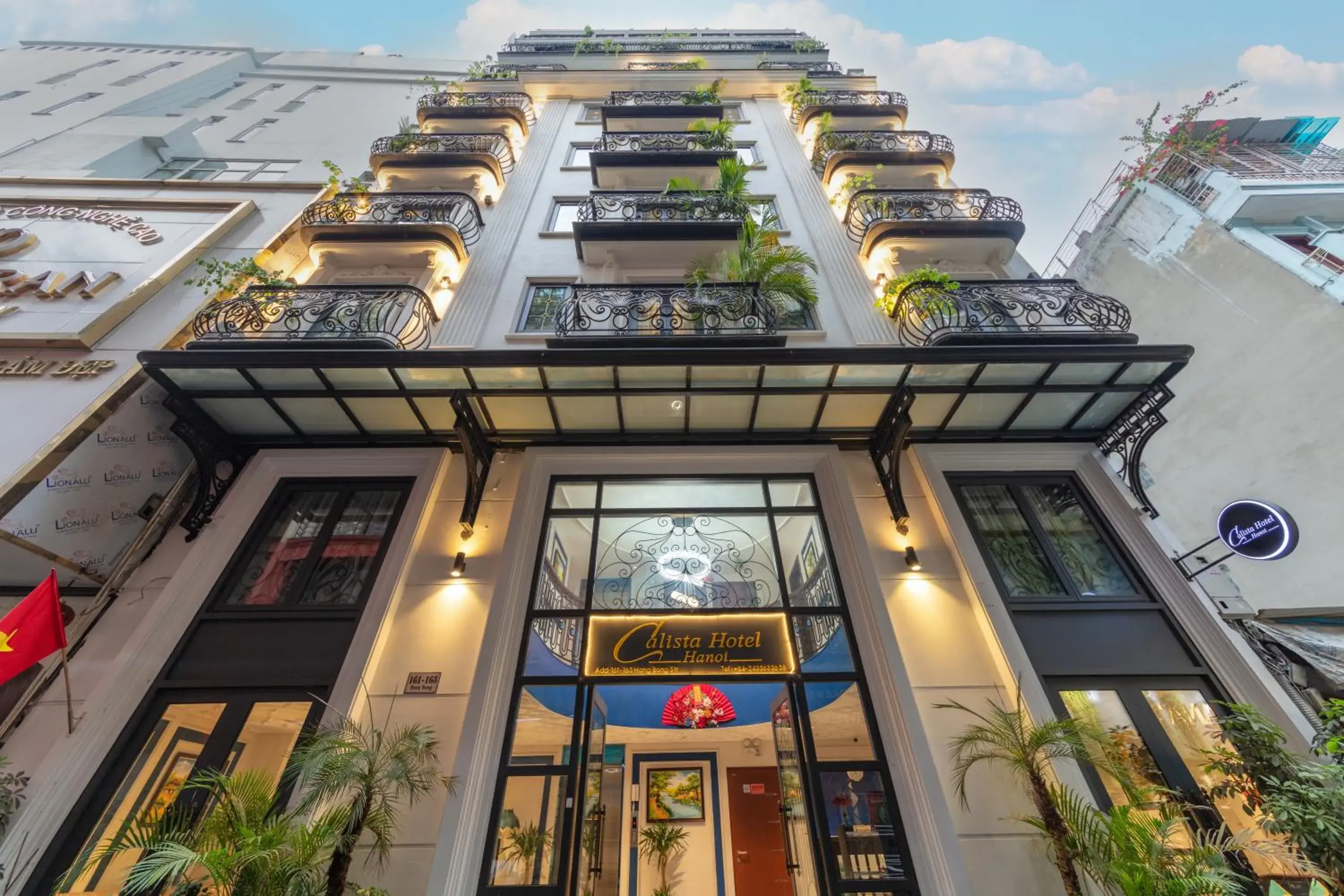 Property building in Hanoi Calista Hotel & Spa Property building in Hanoi Calista Hotel & Spa