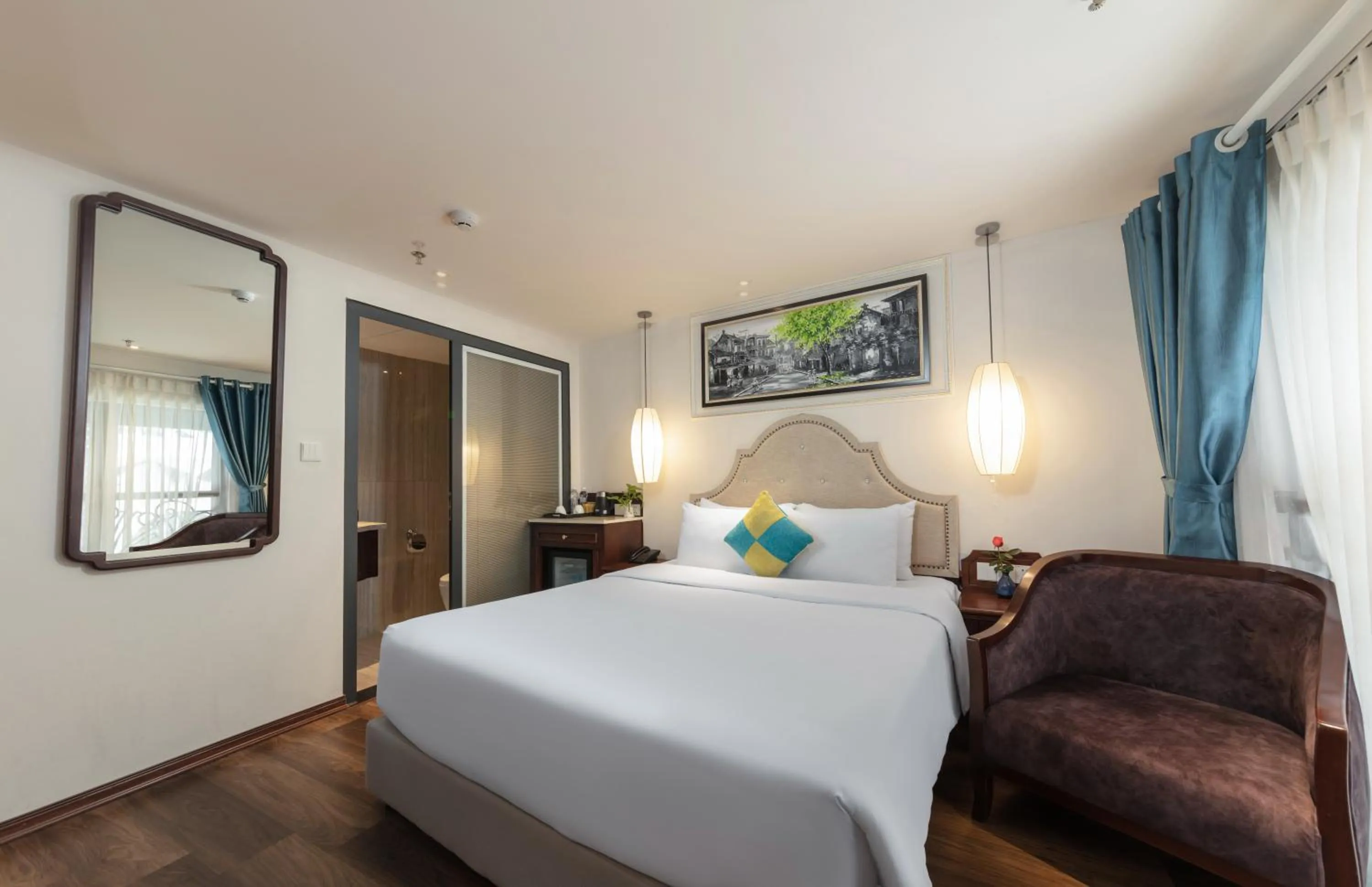 Bed in Hanoi Calista Hotel & Spa