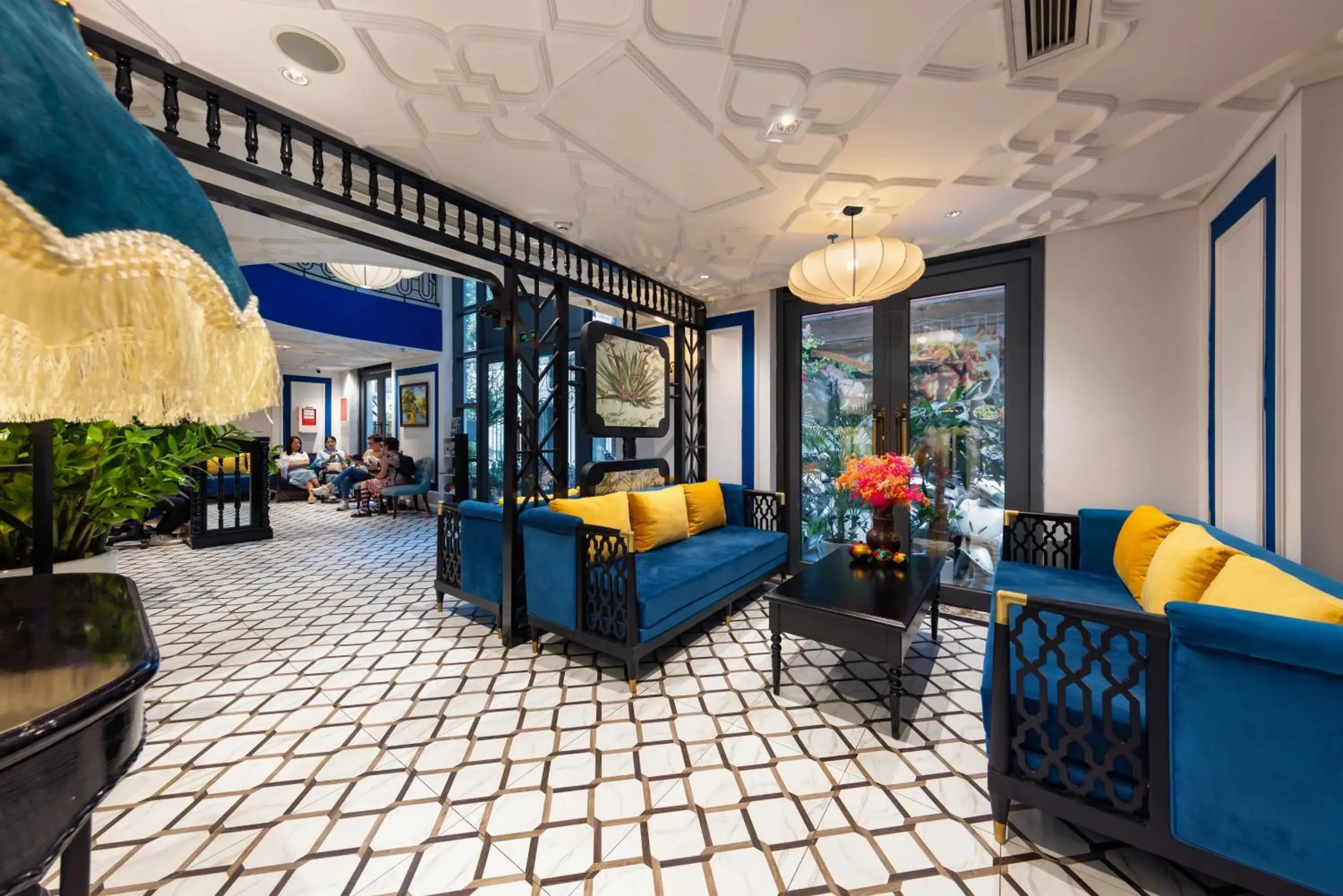 Lobby or reception in Hanoi Calista Hotel & Spa Lobby or reception in Hanoi Calista Hotel & Spa