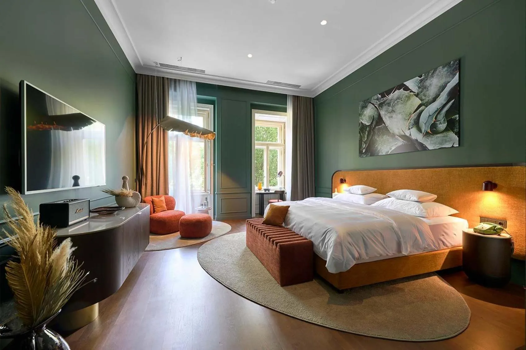 Photo of the whole room, Bed in Verno House Budapest, Vignette Collection by IHG