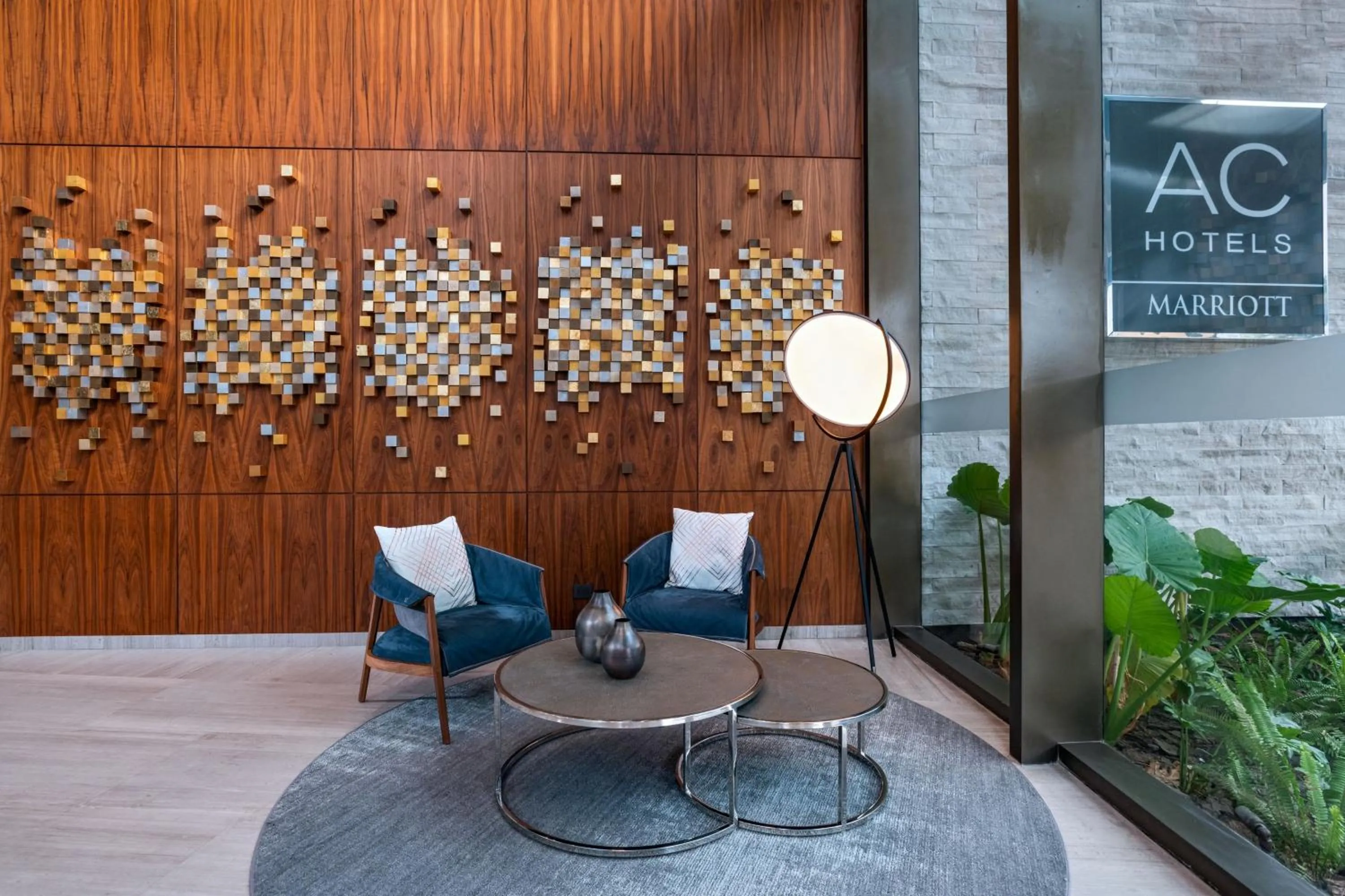 Lobby or reception in AC Hotel by Marriott Monterrey Valle