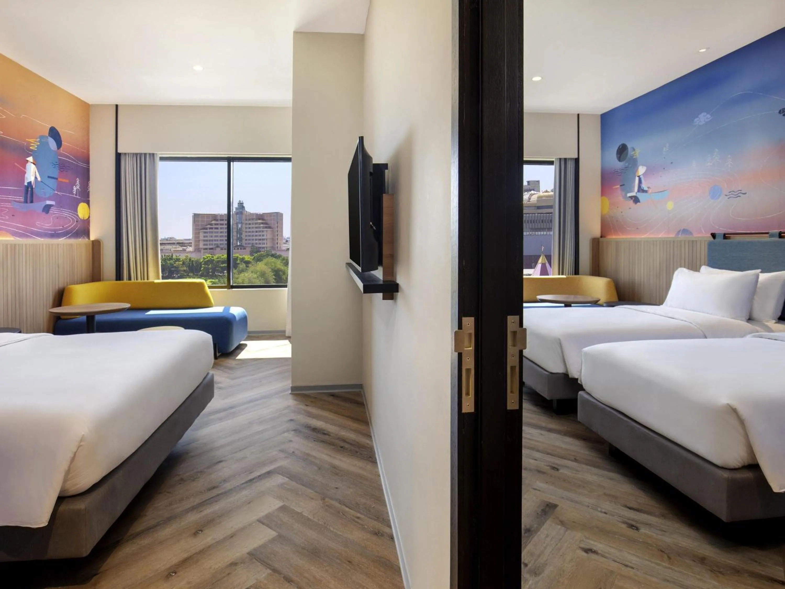 Bedroom, Bed in ibis Styles Semarang Simpang Lima