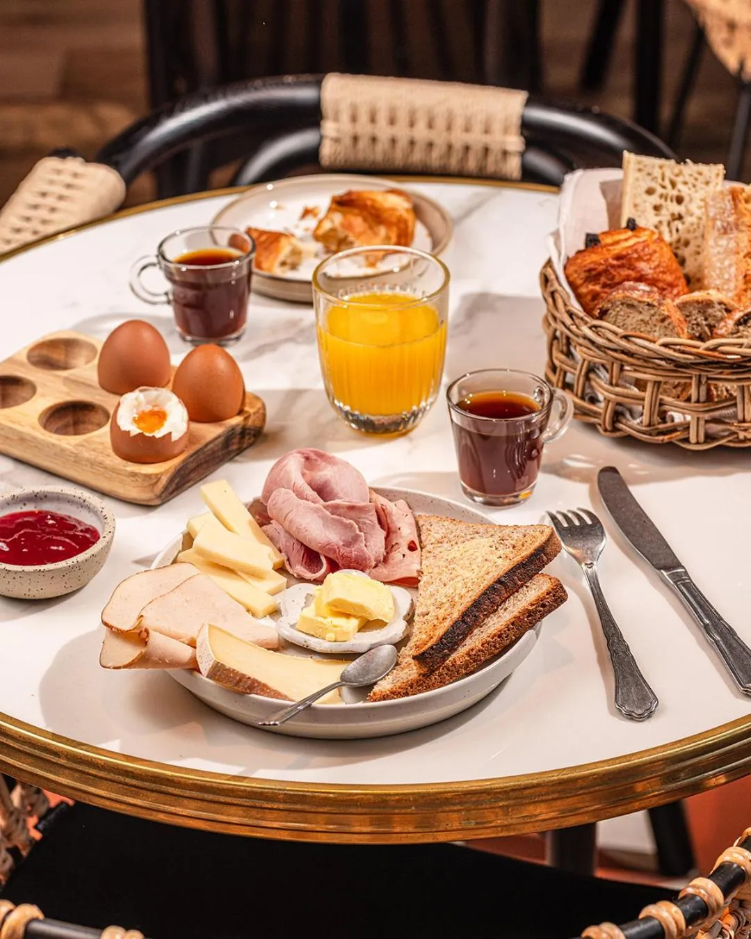 Breakfast in ibis Styles Montauban