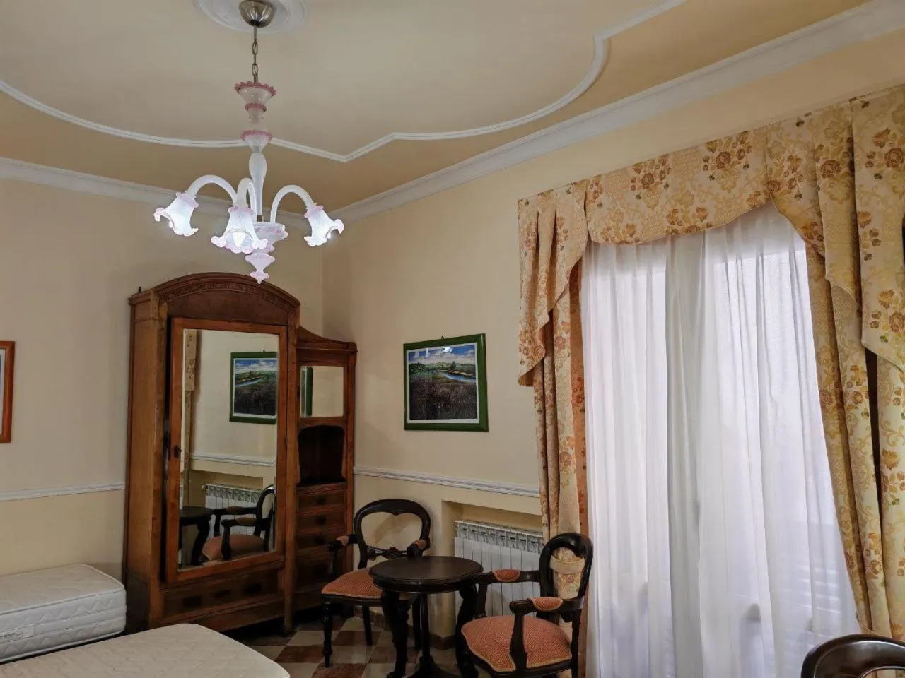 Bed in Hotel Trinacria