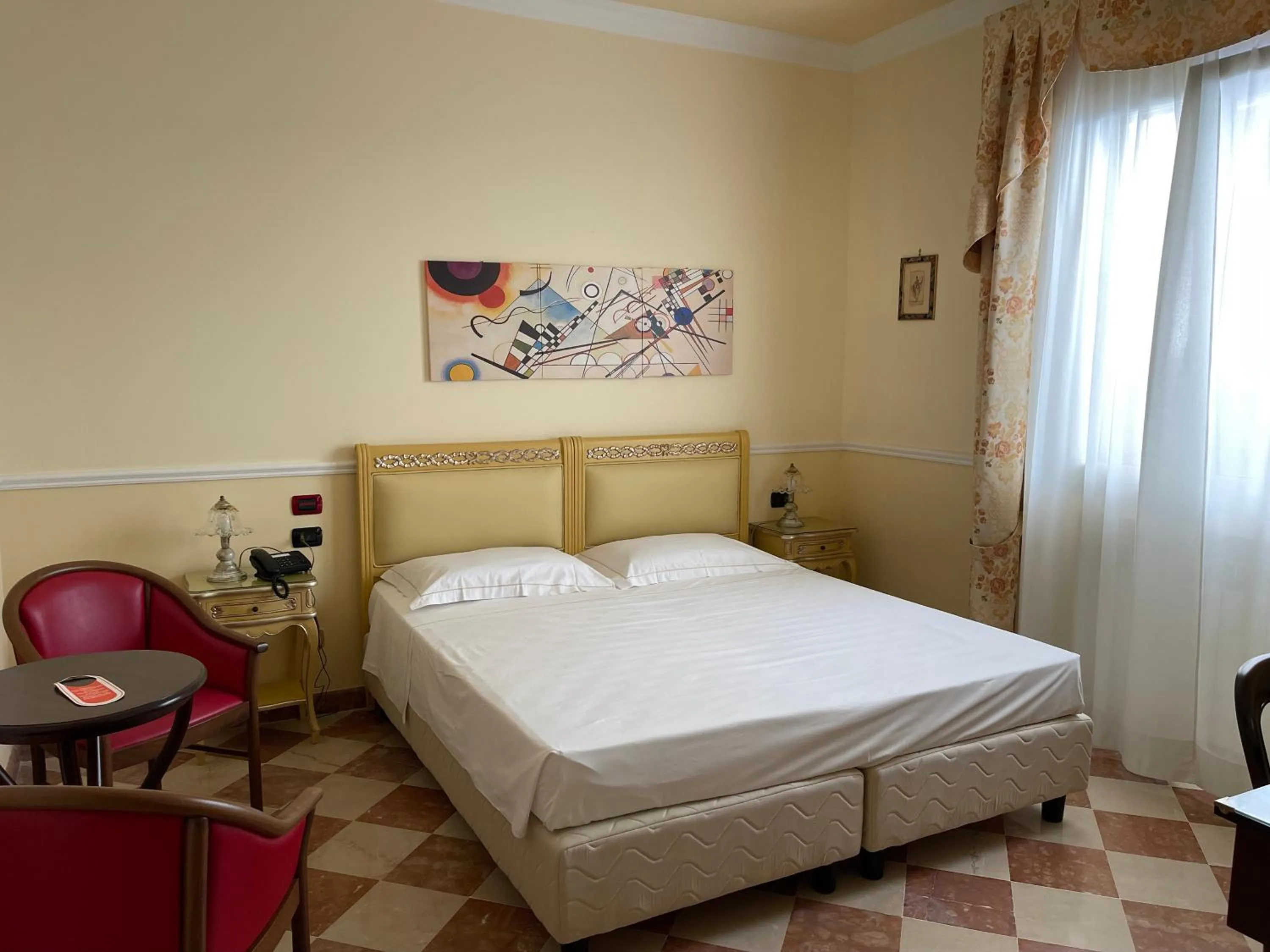 Bed in Hotel Trinacria