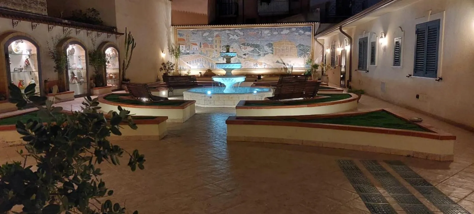 Garden in Hotel Trinacria