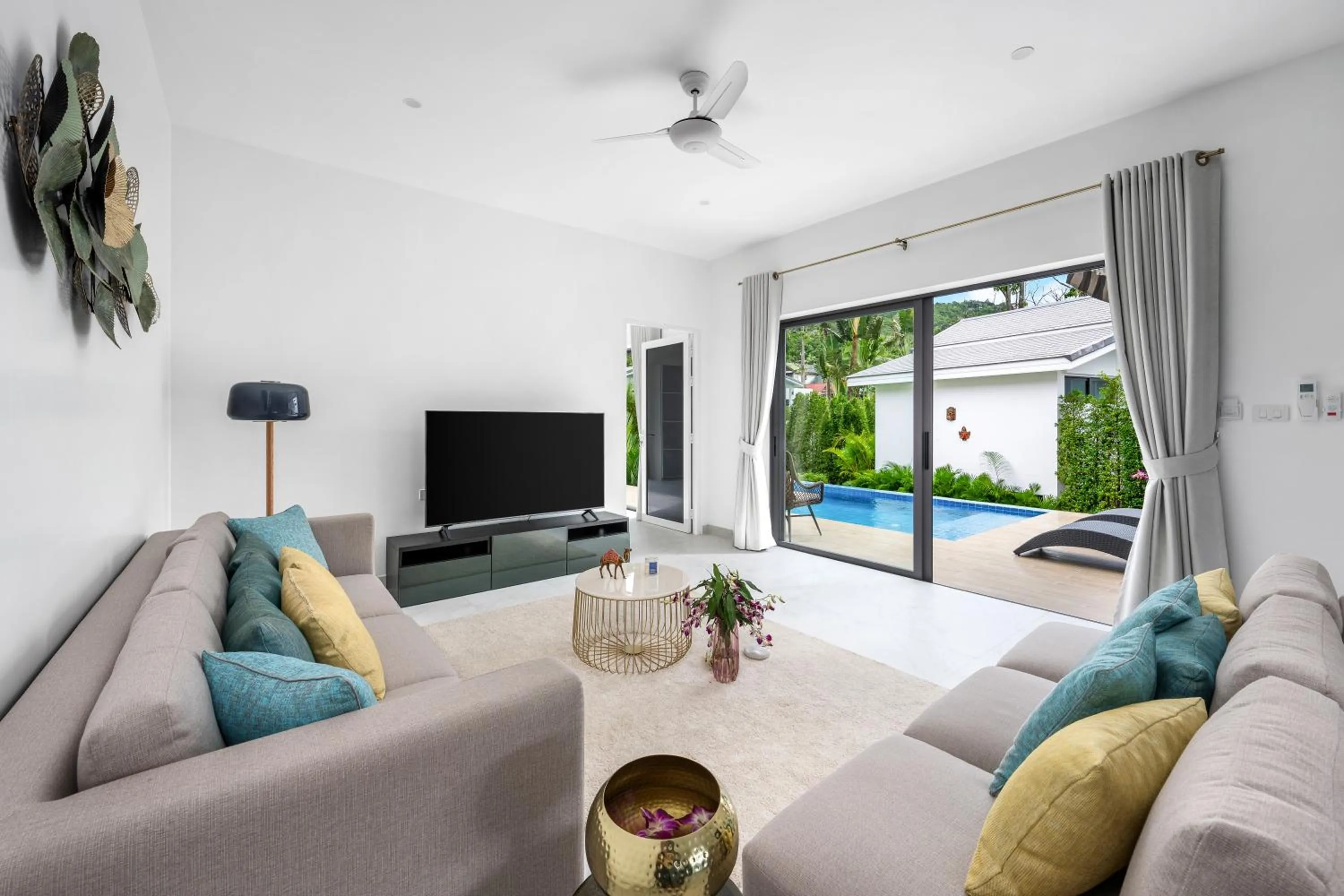 Living room in Bougain Villas