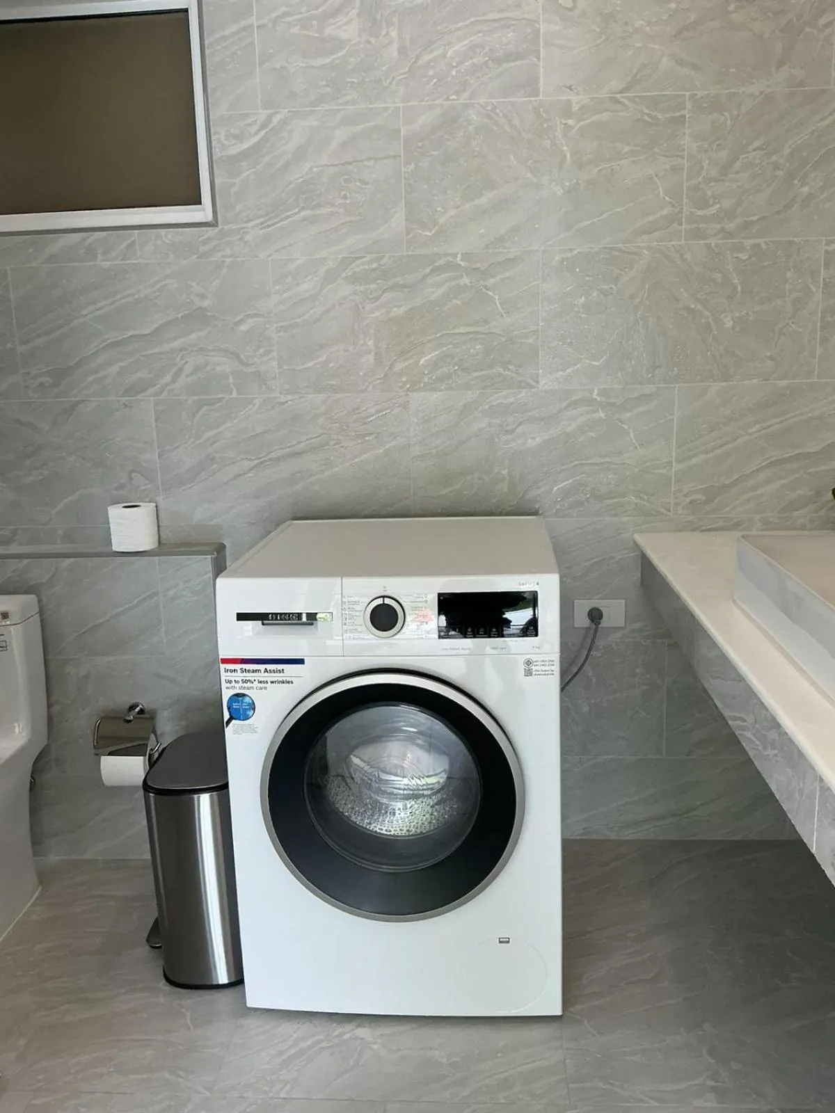 washing machine in Bougain Villas