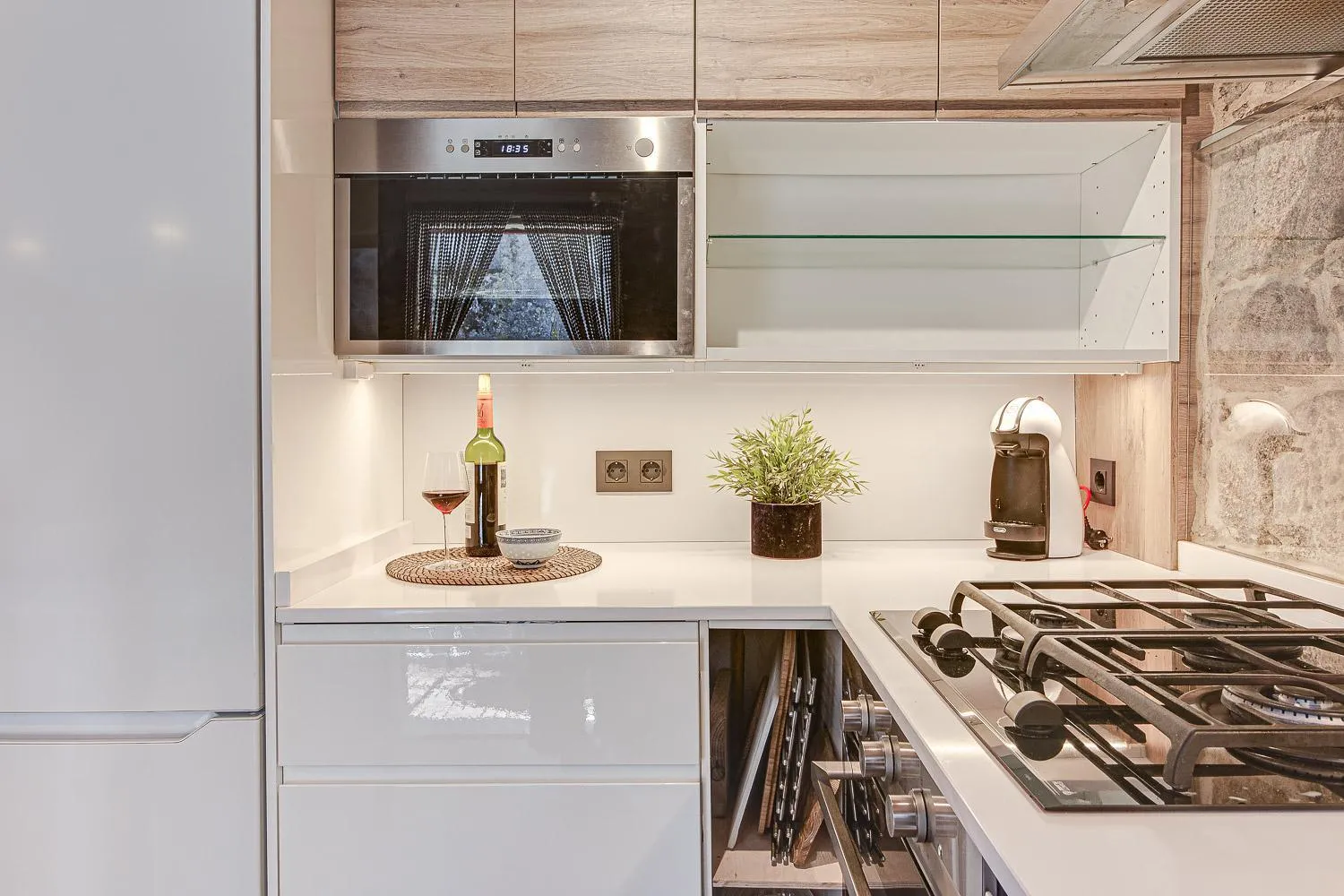 Kitchen or kitchenette in Casa del ancla 2º