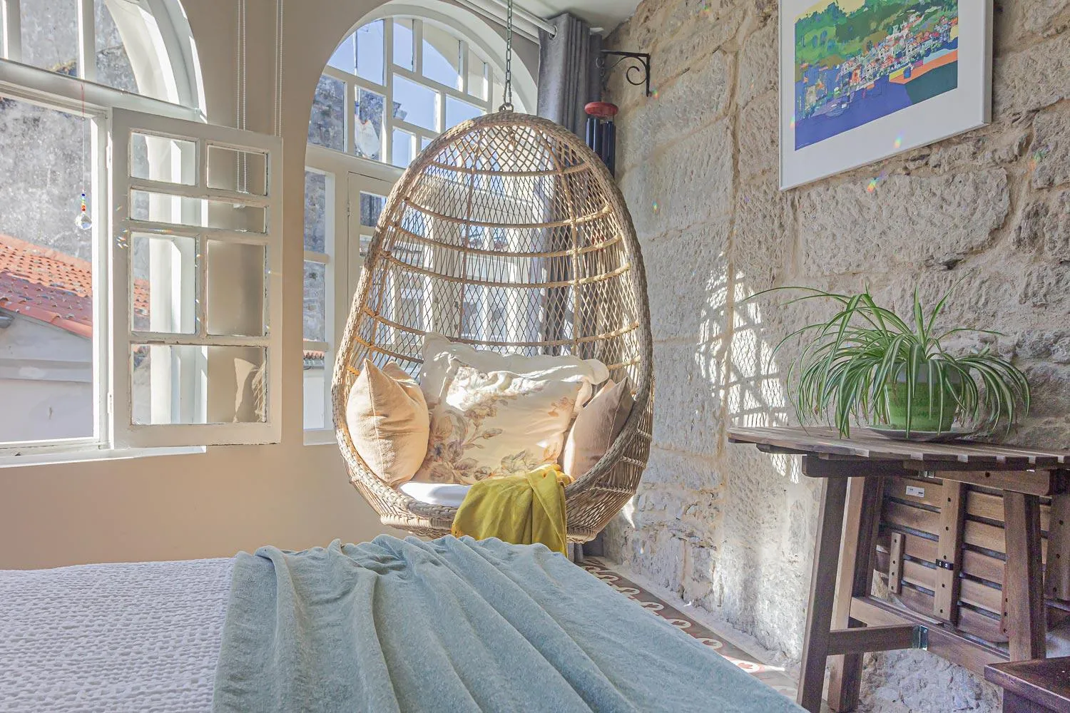 Bedroom, Bed in Casa del ancla 2º