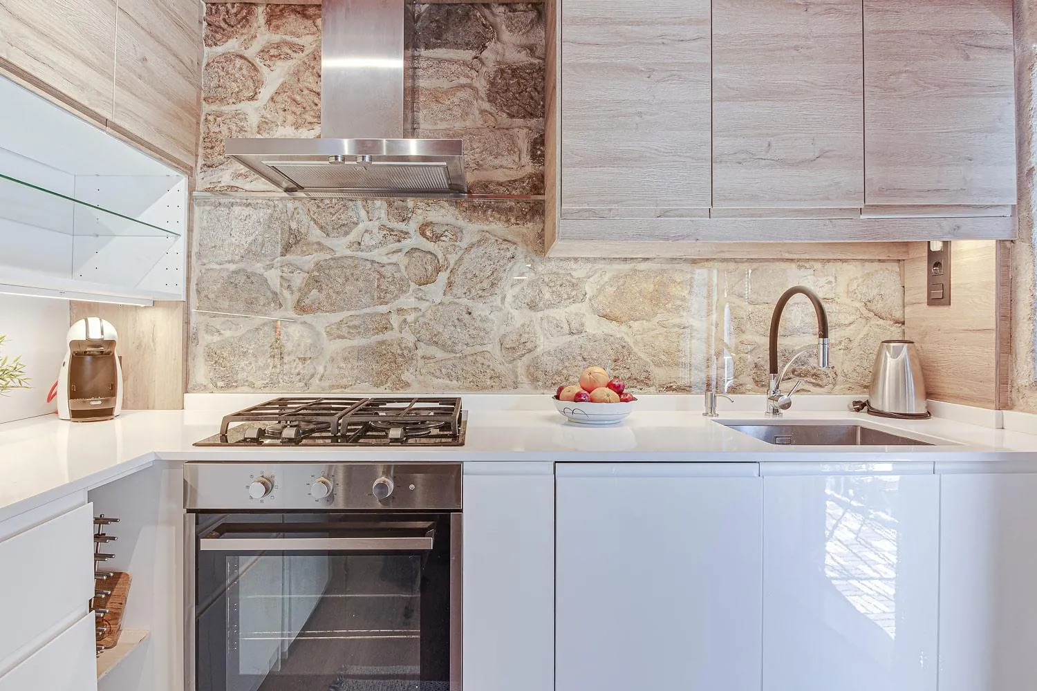 Kitchen or kitchenette in Casa del ancla 2º
