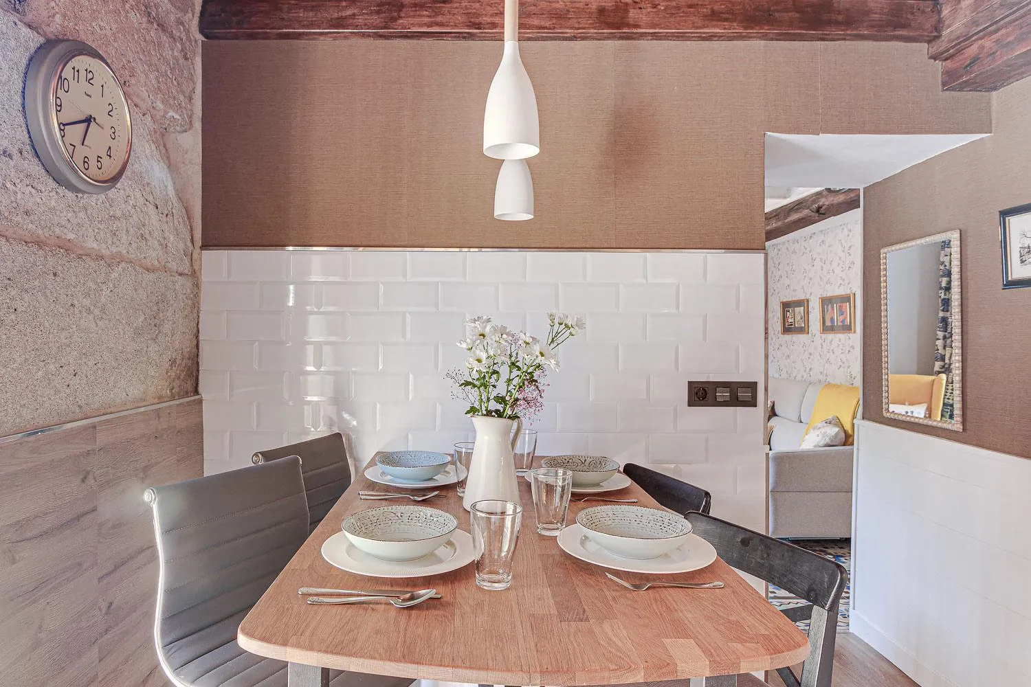Kitchen or kitchenette in Casa del ancla 2º