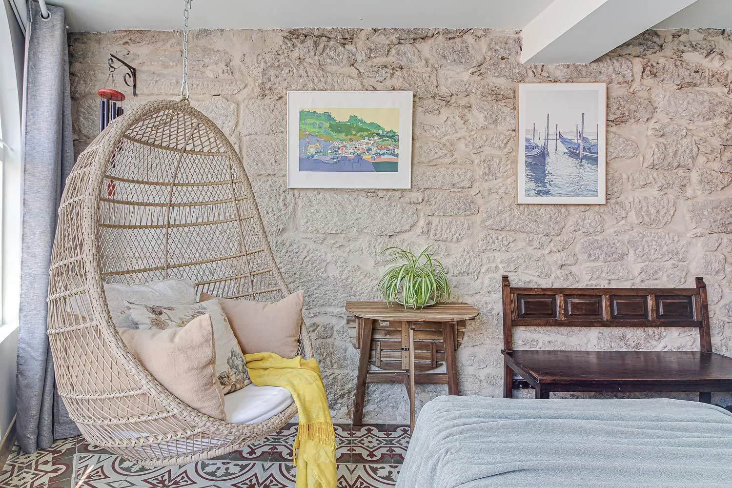 Bedroom, Bed in Casa del ancla 2º