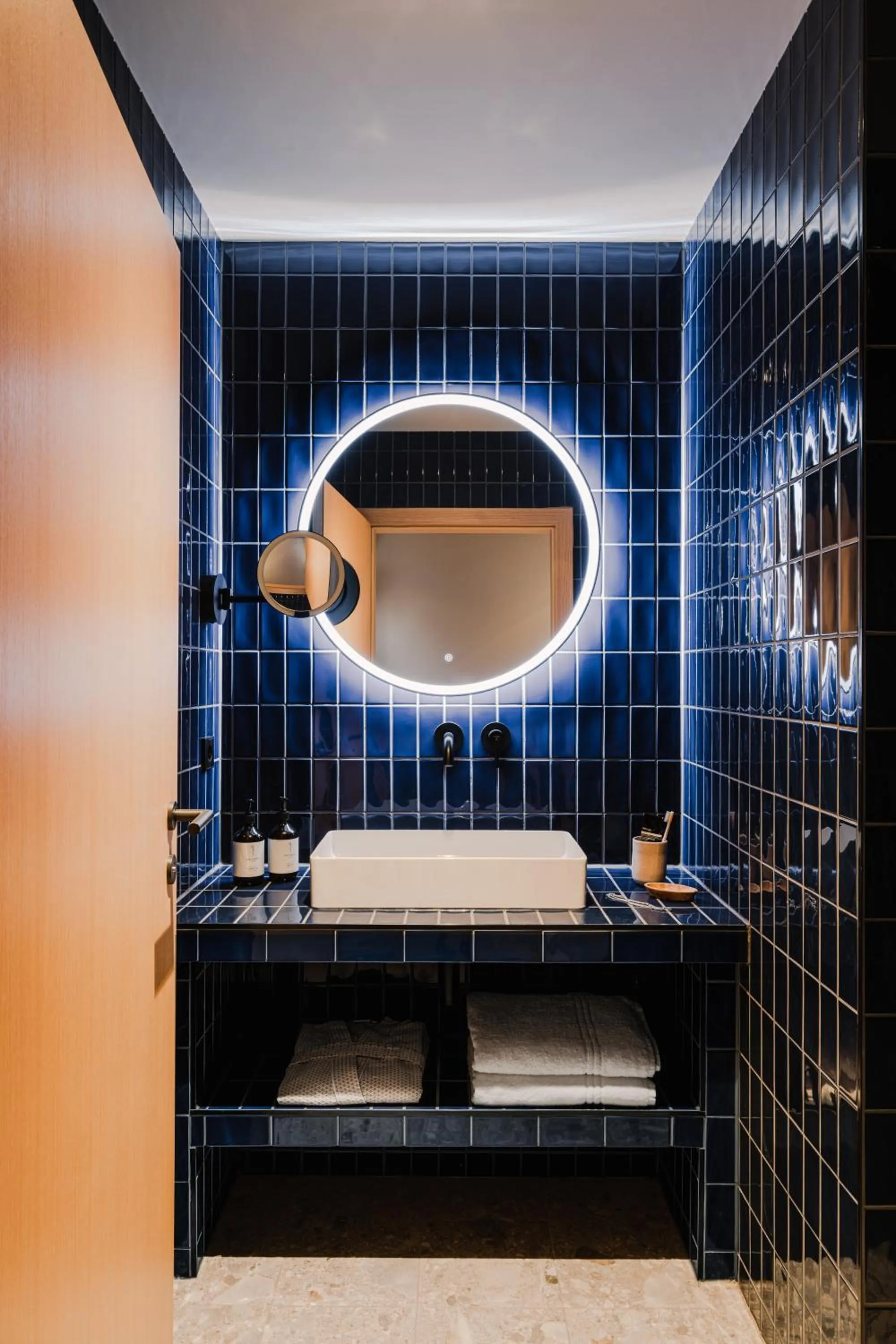 Bathroom in The Comodo Bad Gastein, a Member of Design Hotels