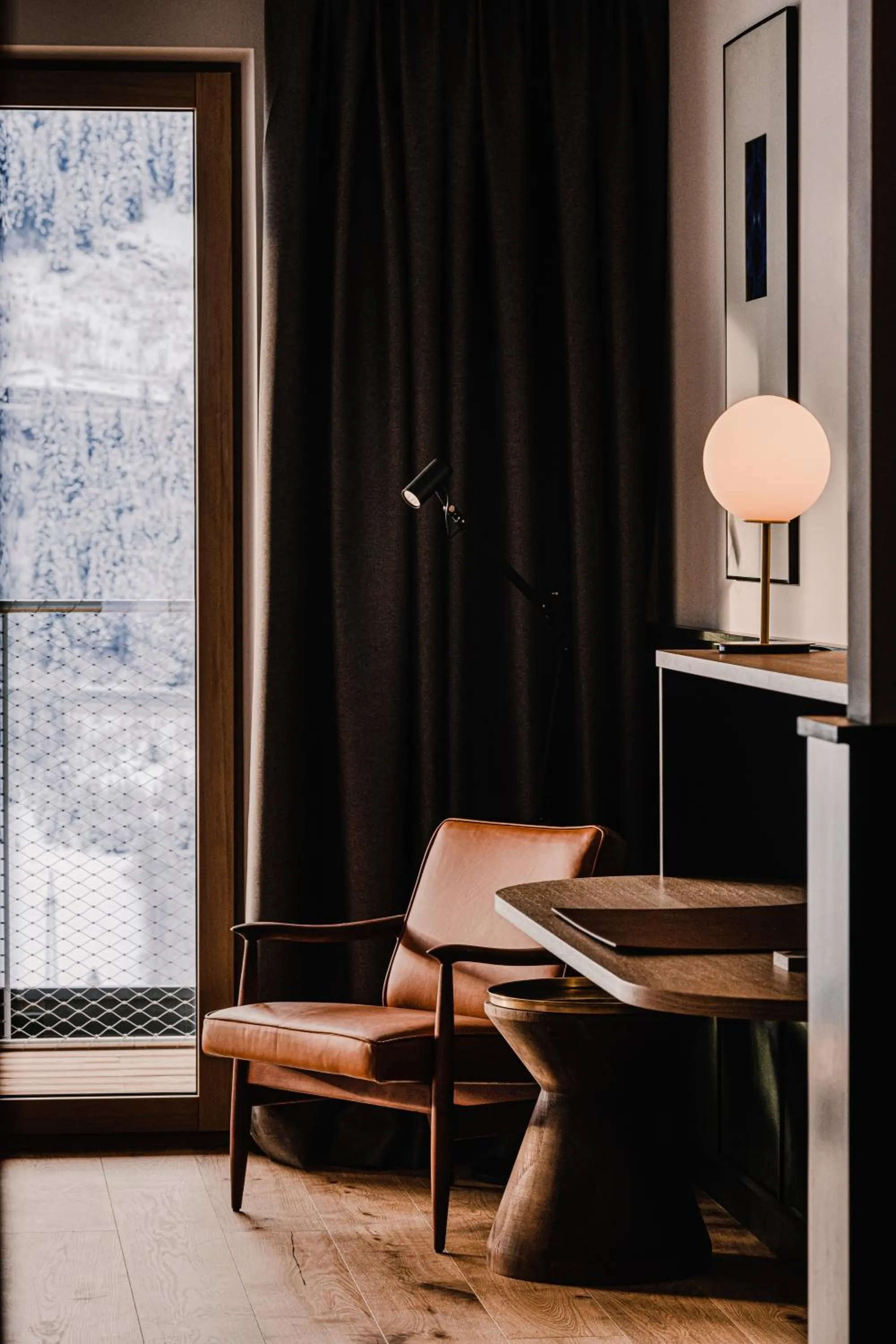 Photo of the whole room in The Comodo Bad Gastein, a Member of Design Hotels