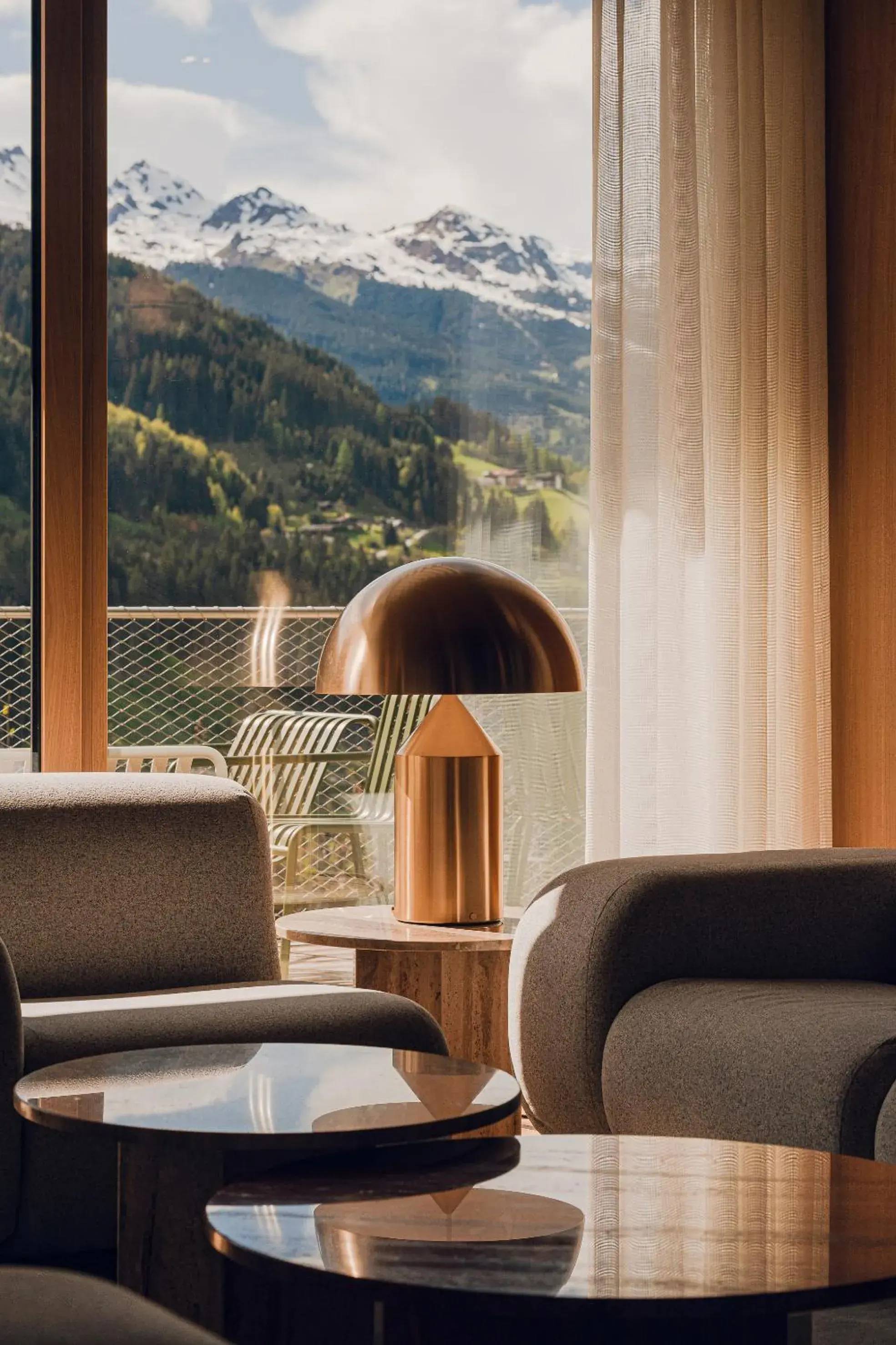 Lounge or bar in The Comodo Bad Gastein, a Member of Design Hotels Lounge or bar in The Comodo Bad Gastein, a Member of Design Hotels