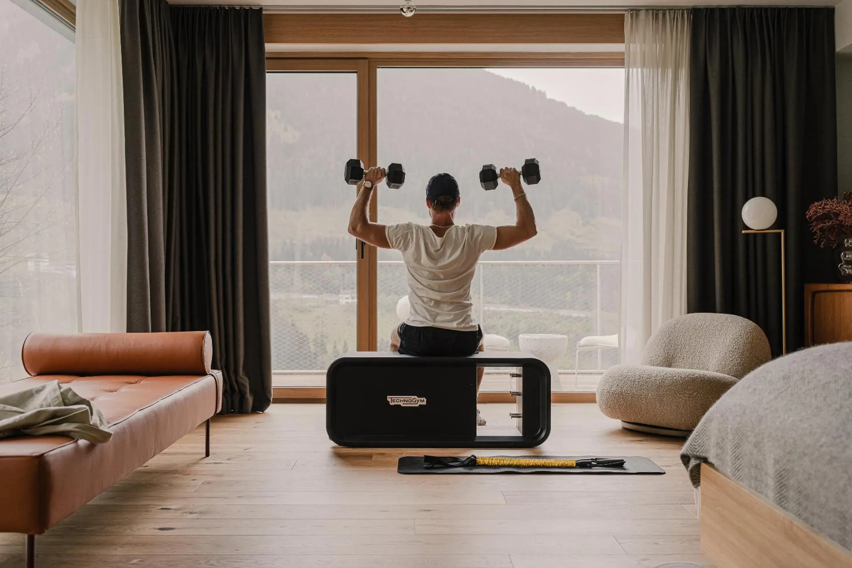 Fitness centre/facilities in The Comodo Bad Gastein, a Member of Design Hotels Fitness centre/facilities in The Comodo Bad Gastein, a Member of Design Hotels